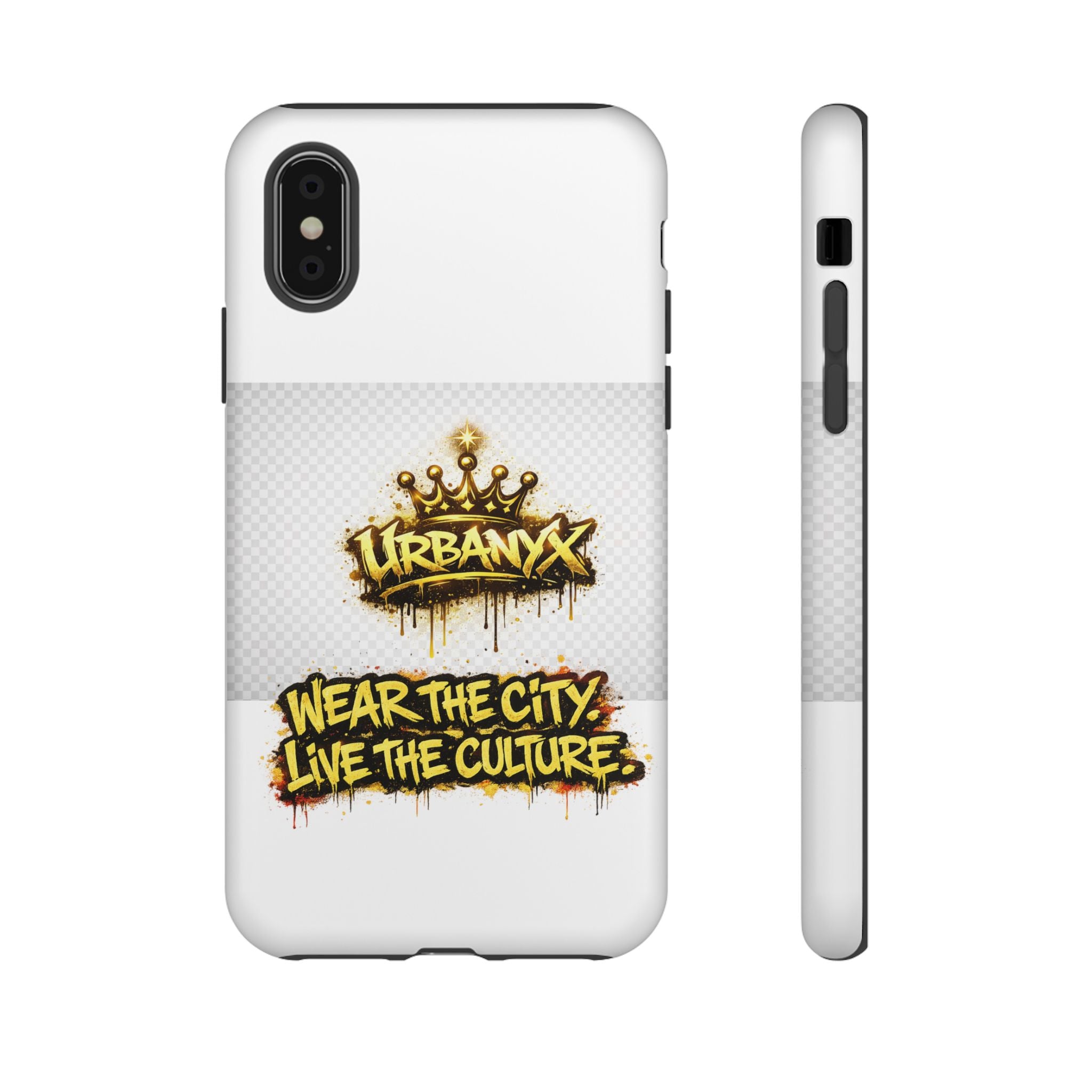 Phone Case - UrbanX Graffiti "Wear the City, Live the Culture" Protective Tough Case