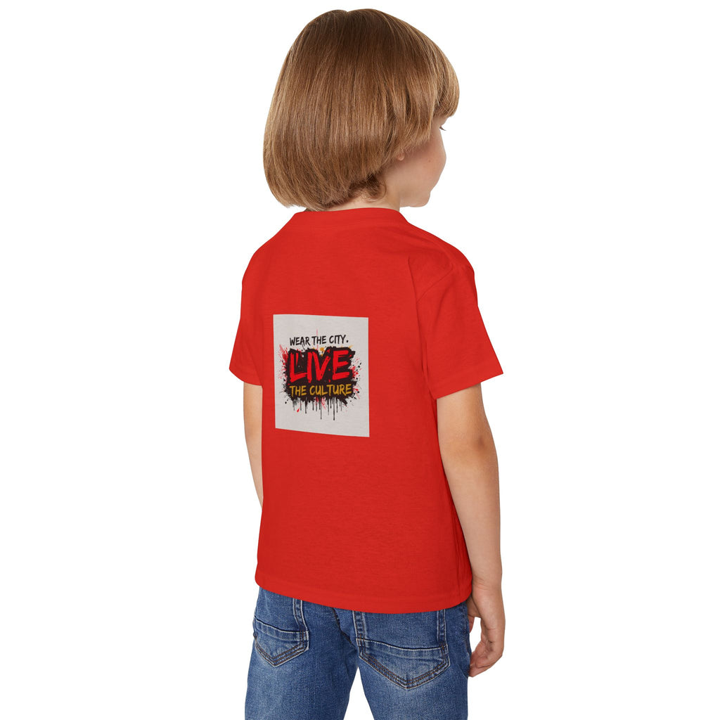 Urbanyx Toddler T-Shirt — 'Wear the City. Live the Culture' Urban Skyline Tee