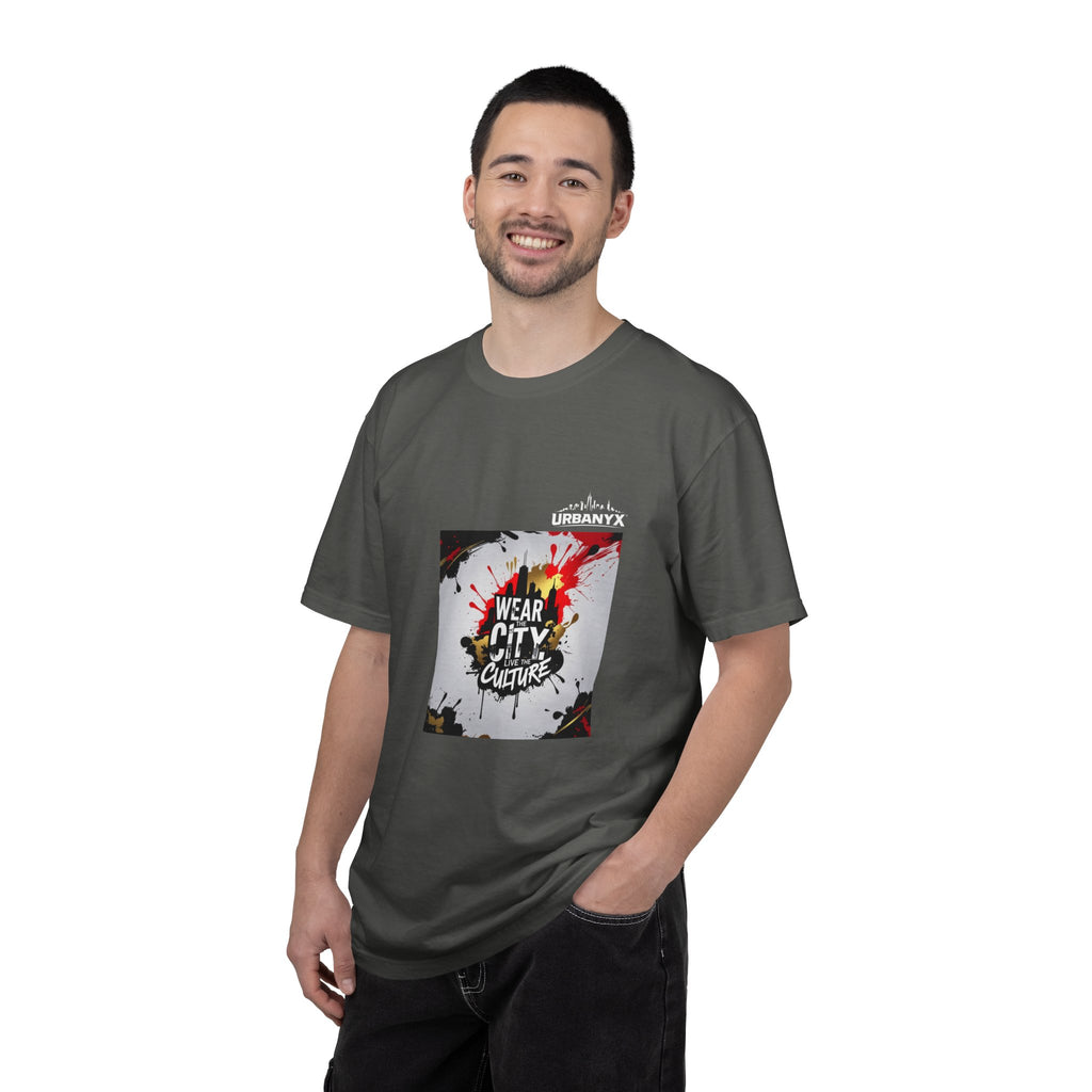 UrbanyX City Culture Splash T-Shirt — "Wear City Culture" Graphic Tee
