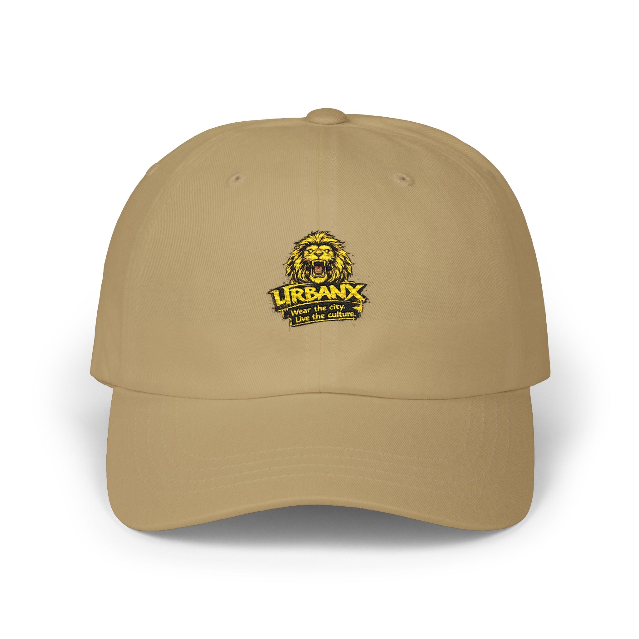 Urbanyx Dad Cap — UrbanX Lion Logo Embroidered Baseball Hat