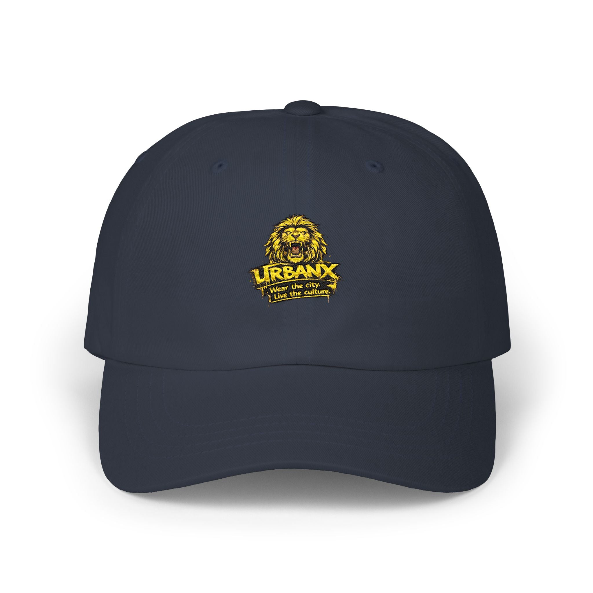Urbanyx Dad Cap — UrbanX Lion Logo Embroidered Baseball Hat