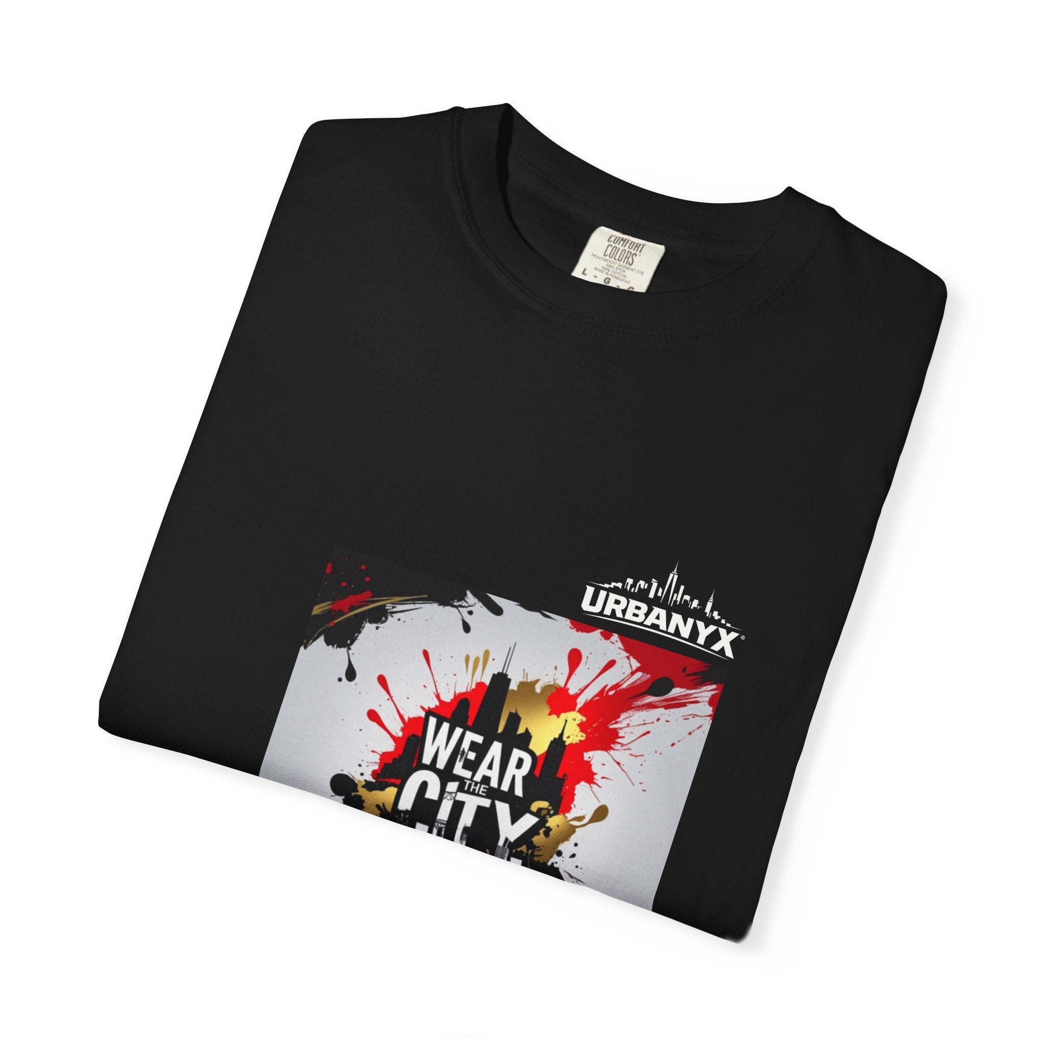 UrbanyX City Culture Splash T-Shirt — "Wear City Culture" Graphic Tee