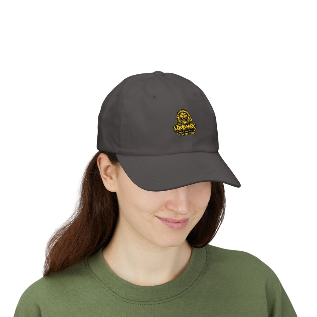 Urbanyx Dad Cap — UrbanX Lion Logo Embroidered Baseball Hat