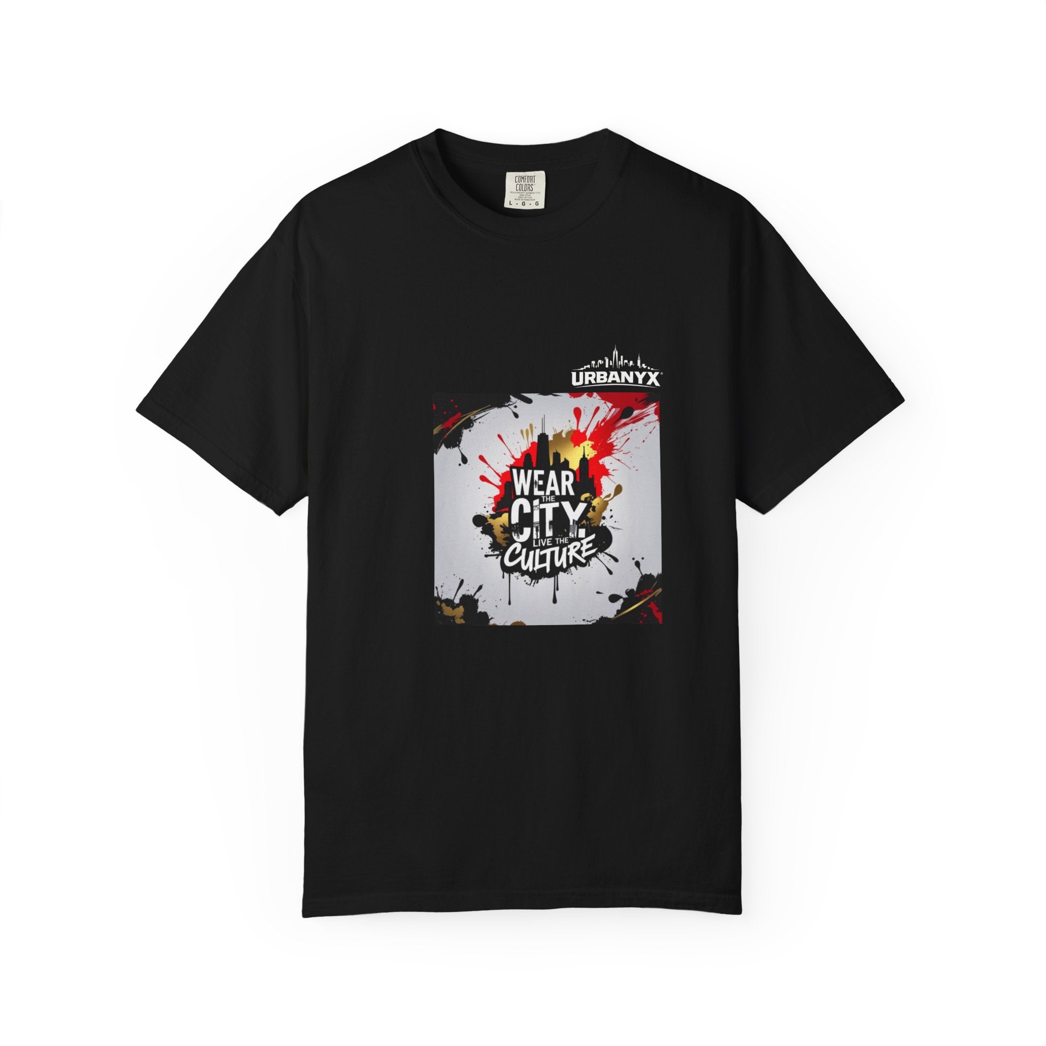UrbanyX City Culture Splash T-Shirt — "Wear City Culture" Graphic Tee