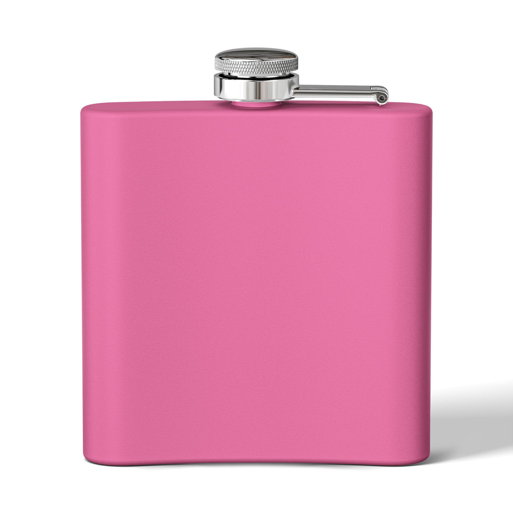 Urbanyx 6oz Stainless Steel Flask — Urban Graffiti "URBANX" Logo (Wear the City, Live the Culture)