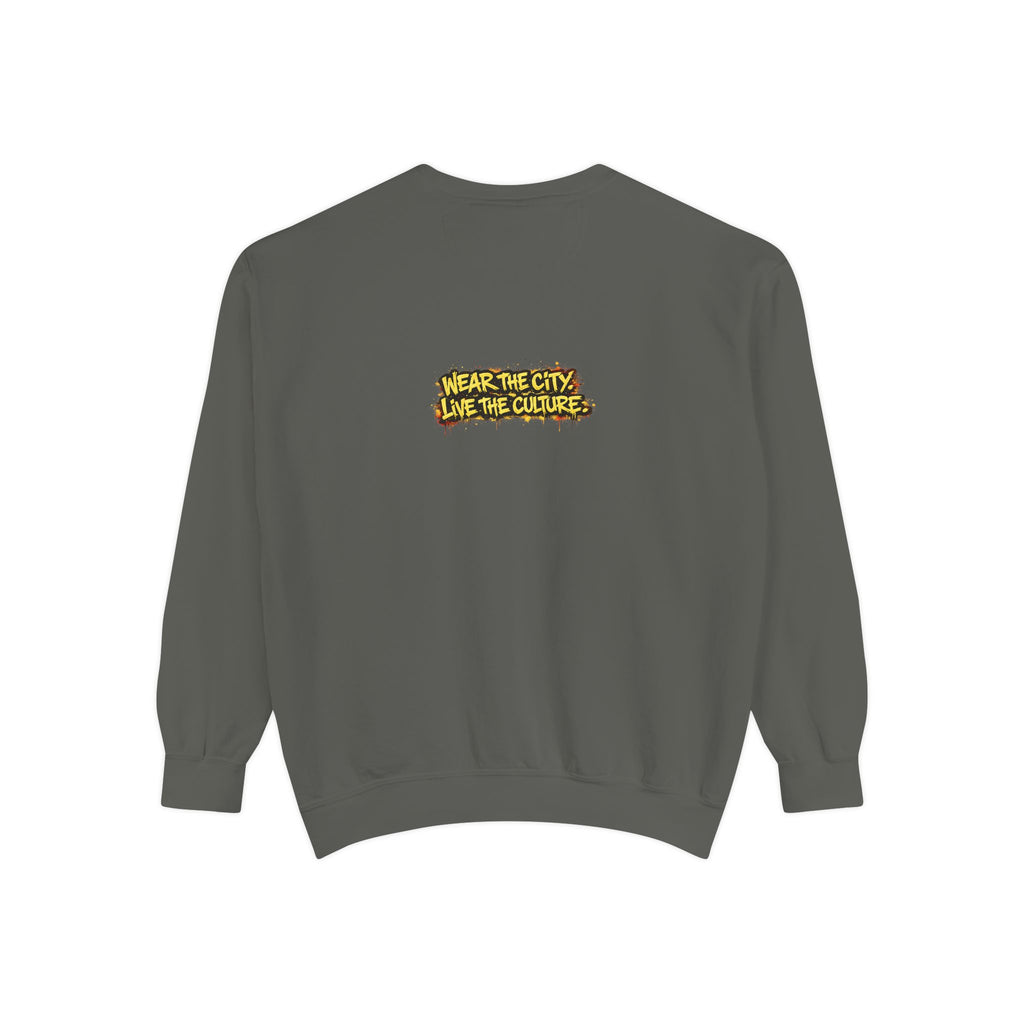 Urbanyx City Crewneck Sweatshirt — "Wear The City, Like The Culture" Graphic