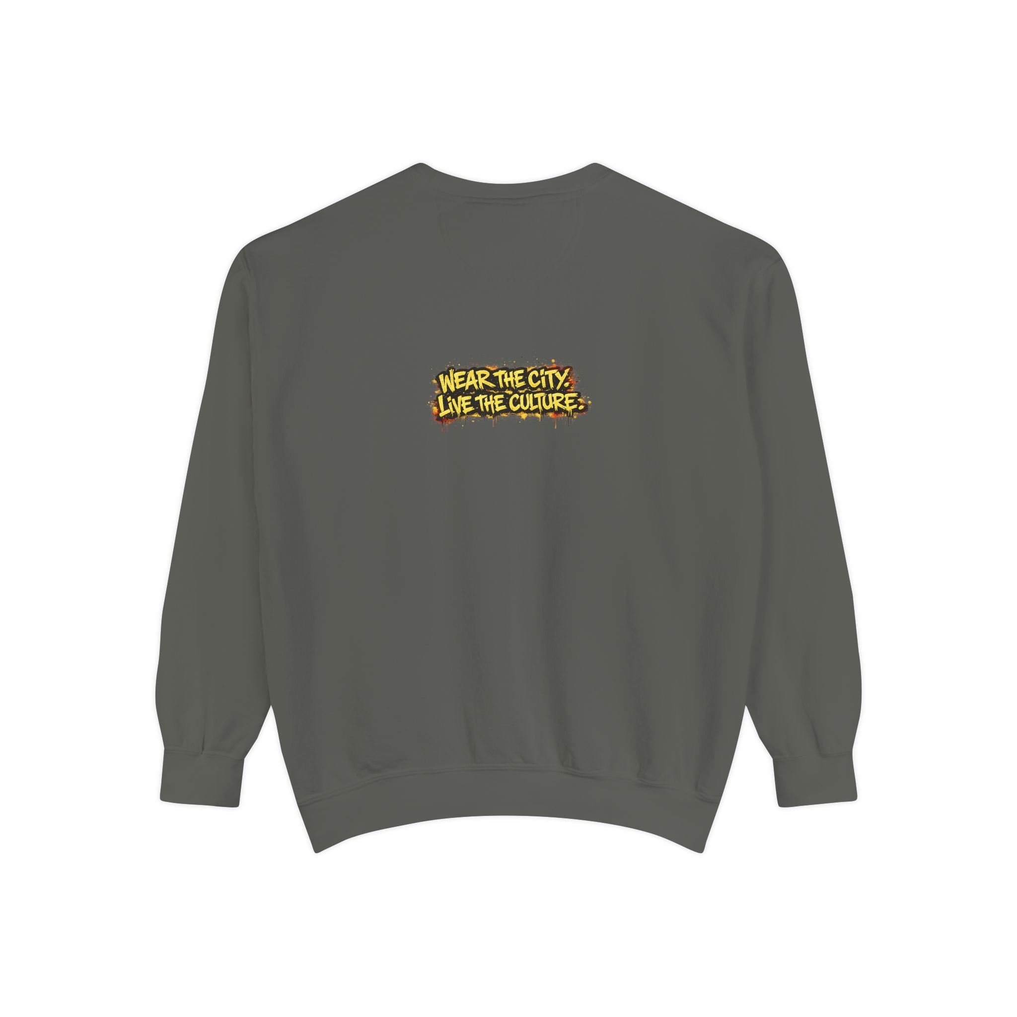 Urbanyx City Crewneck Sweatshirt — "Wear The City, Like The Culture" Graphic