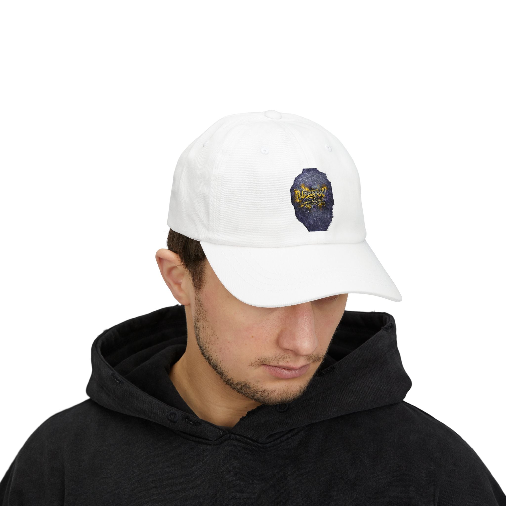 Urbanyx — Purple Glitter Jar Design "Thanks A Bunch" Embroidered Hat