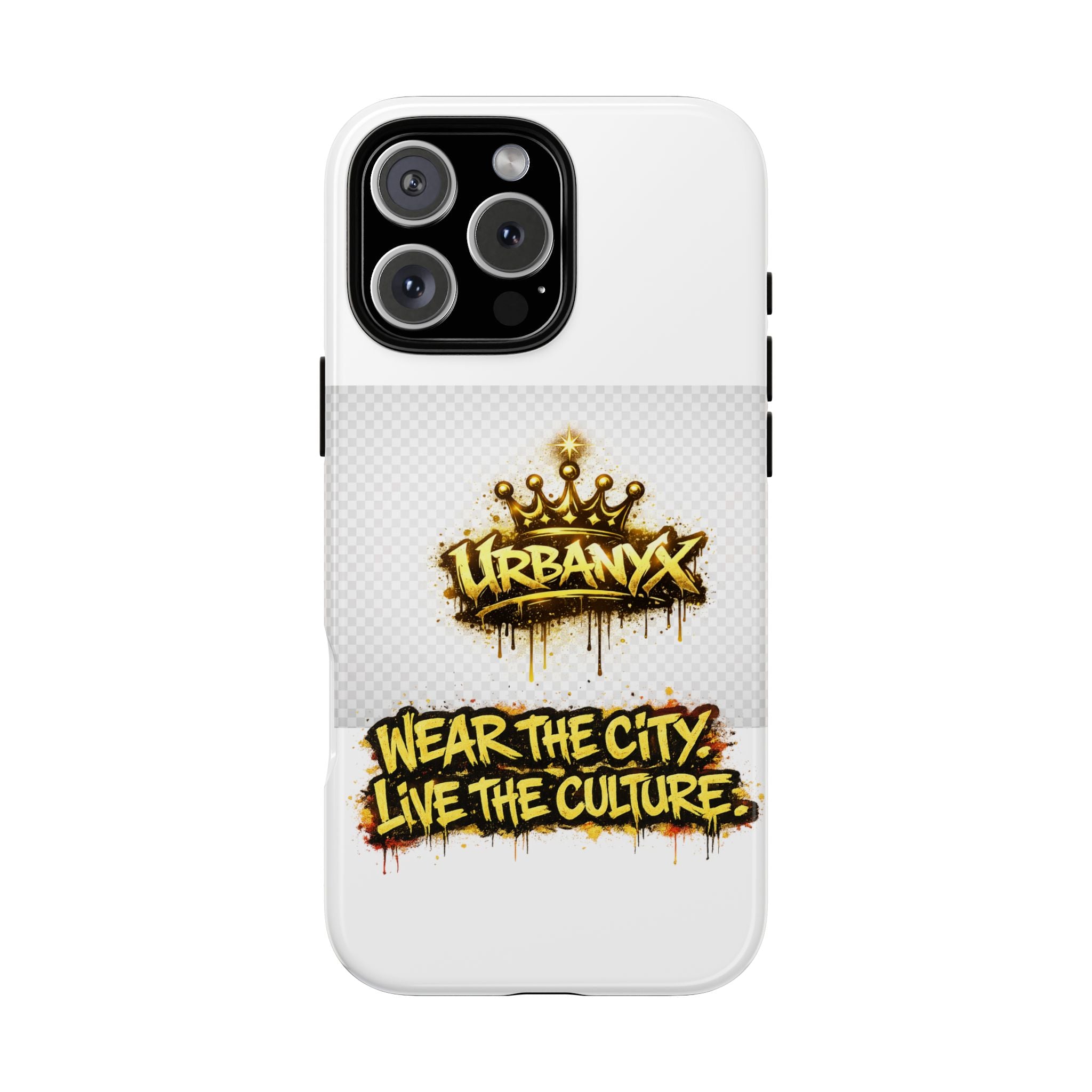 Phone Case - UrbanX Graffiti "Wear the City, Live the Culture" Protective Tough Case