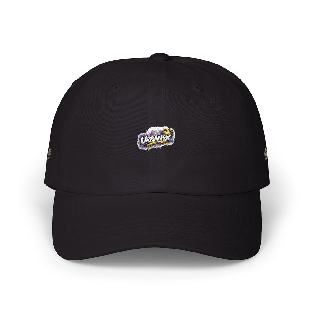 Urbanyx Collection — Retro Splash Logo Embroidered Baseball Hat