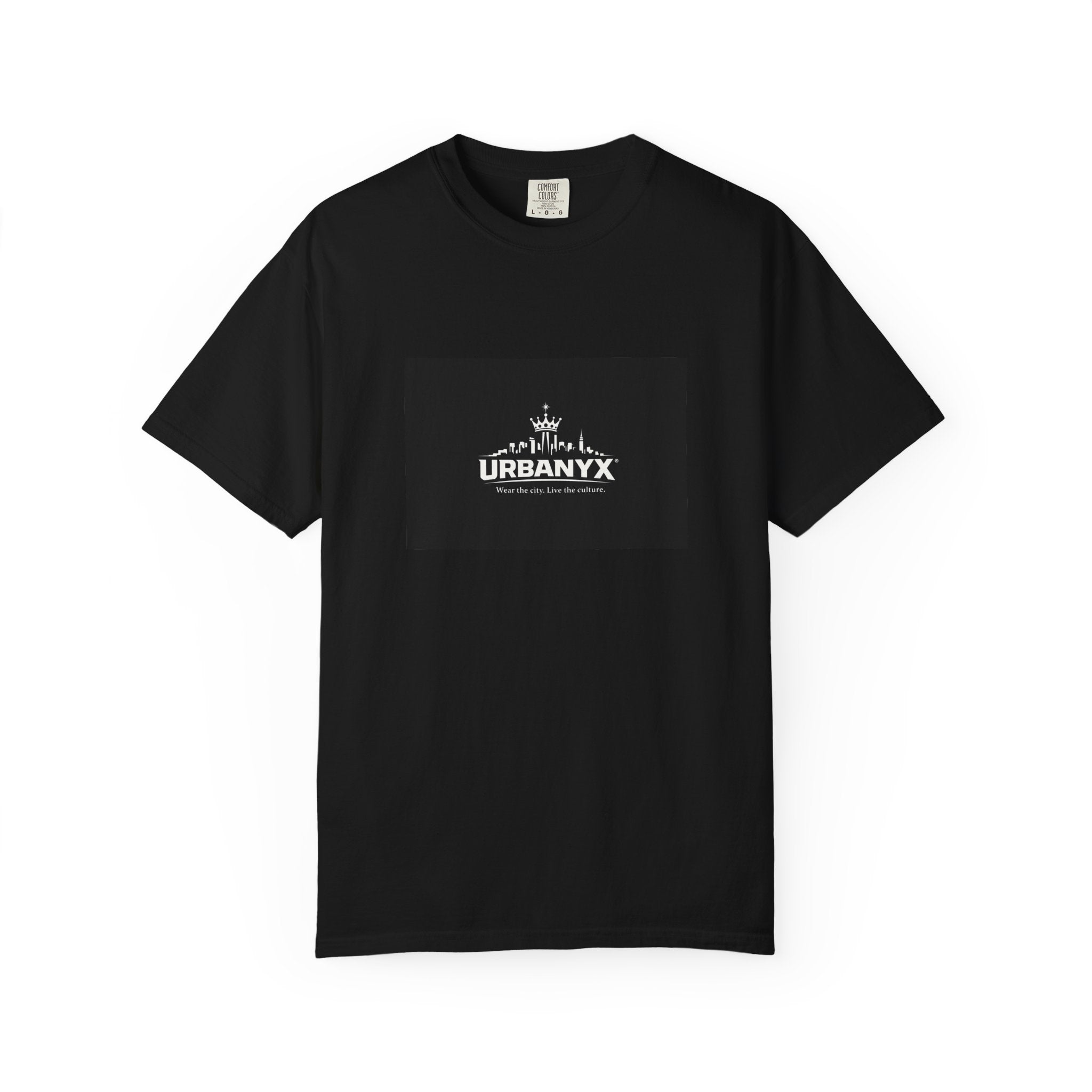 UrbanYX Logo T-Shirt — Minimal Black Box Graphic Tee