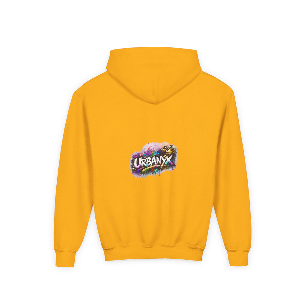 Urbanyx Youth Hoodie with Urban Graffiti 'UrbanX' Logo