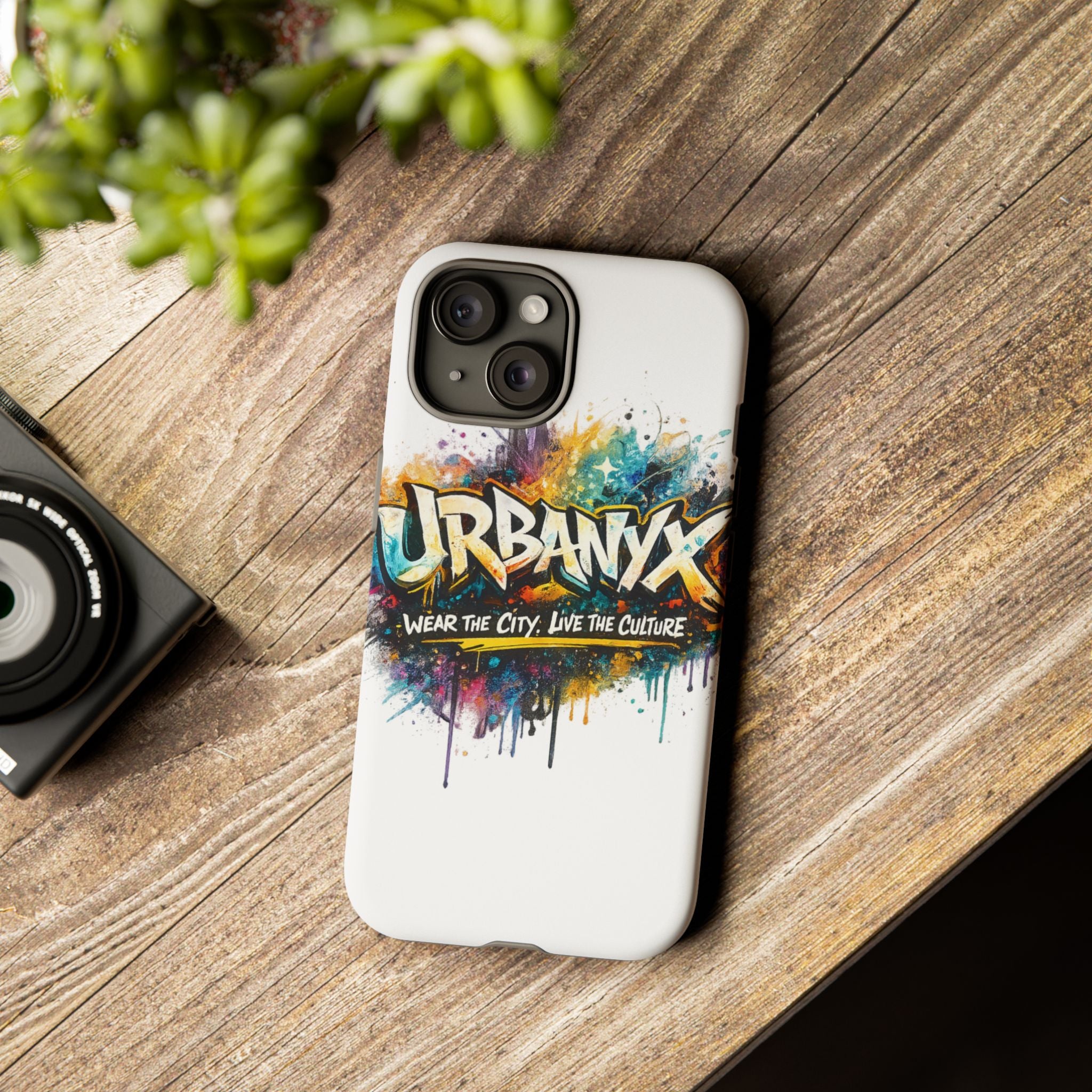 Urbanyx Graffiti Tough Phone Case — 'Wear the City, Live the Culture'