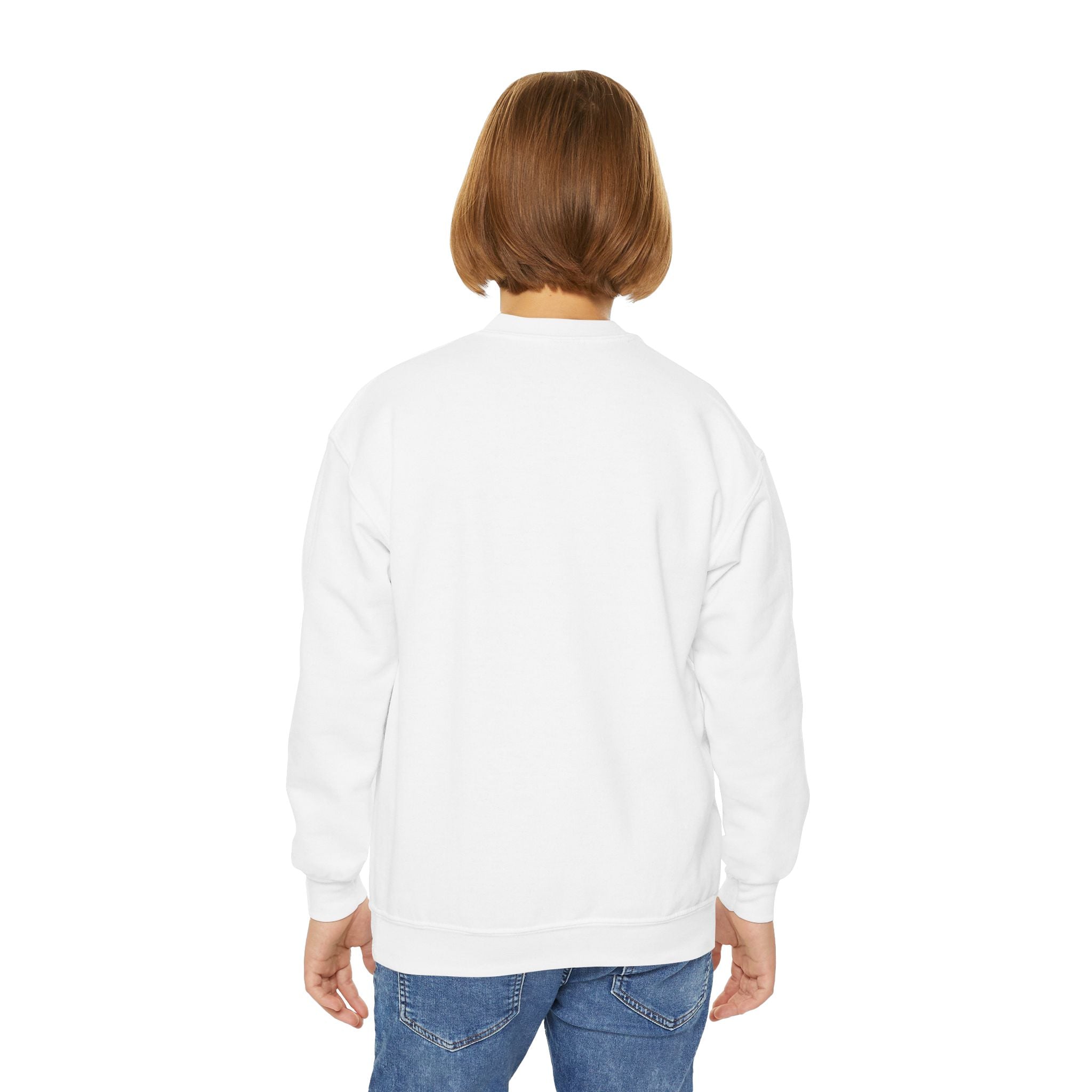 Urbanyx Youth Crewneck Sweatshirt — 'Urban Vibes' Colorful Graffiti Logo