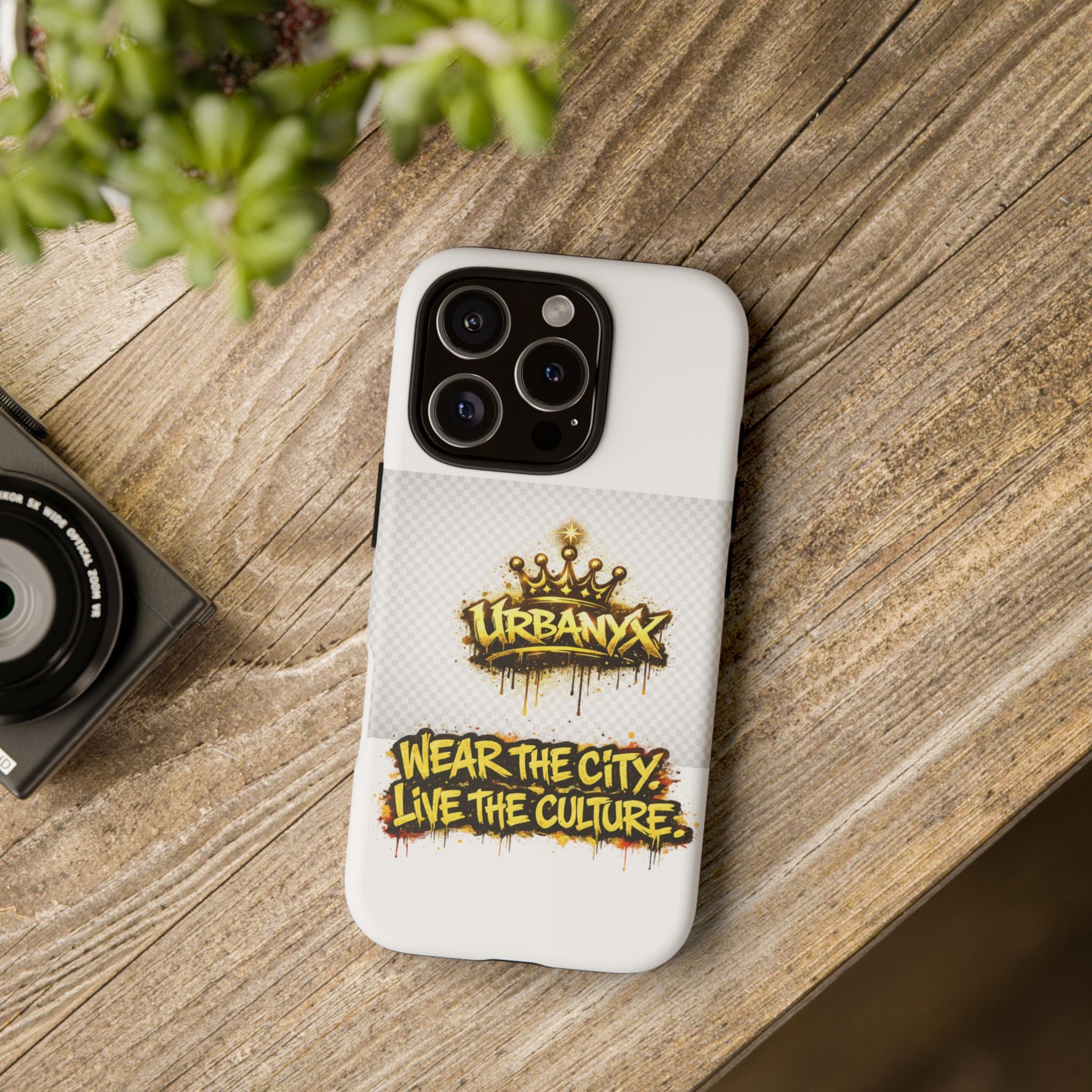 Phone Case - UrbanX Graffiti "Wear the City, Live the Culture" Protective Tough Case