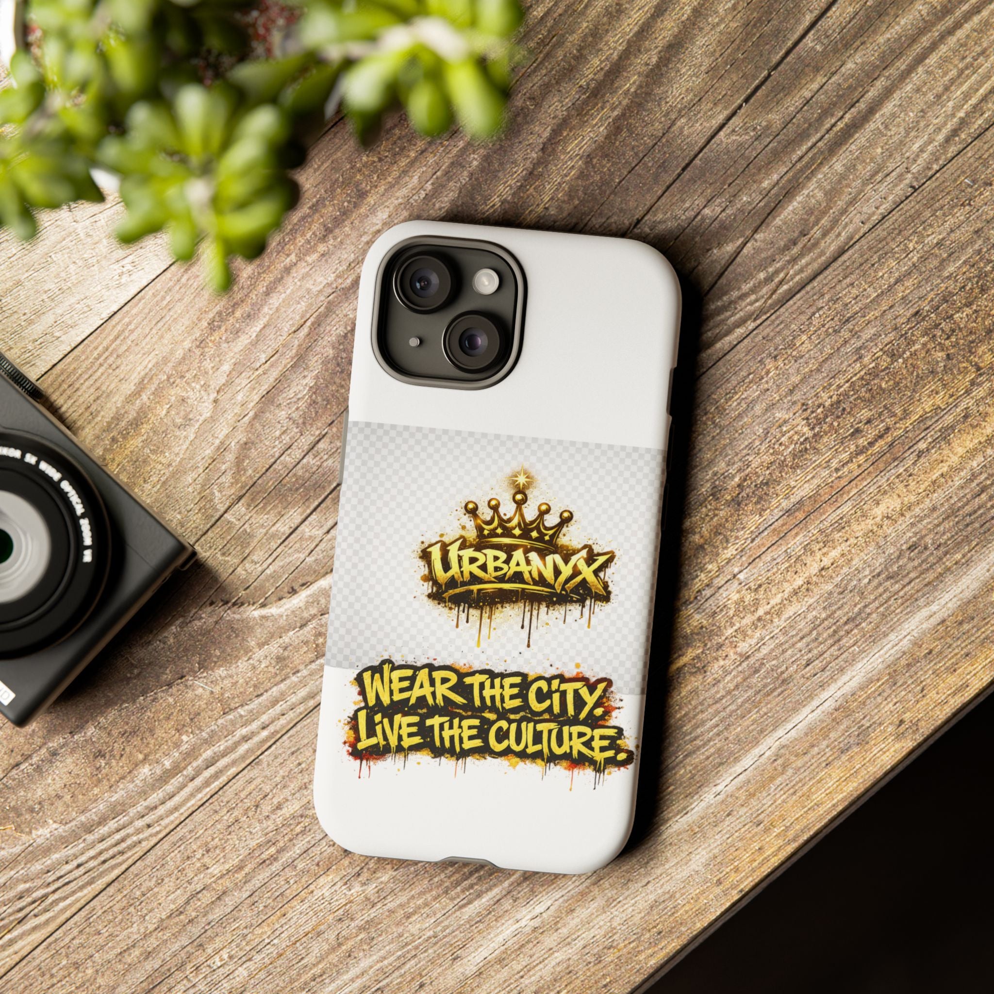 Phone Case - UrbanX Graffiti "Wear the City, Live the Culture" Protective Tough Case