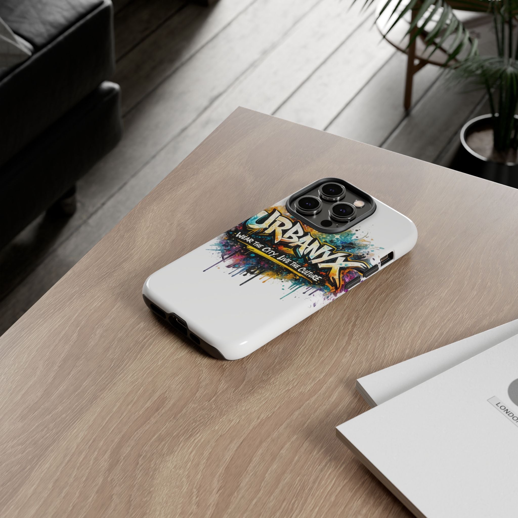 Urbanyx Graffiti Tough Phone Case — 'Wear the City, Live the Culture'