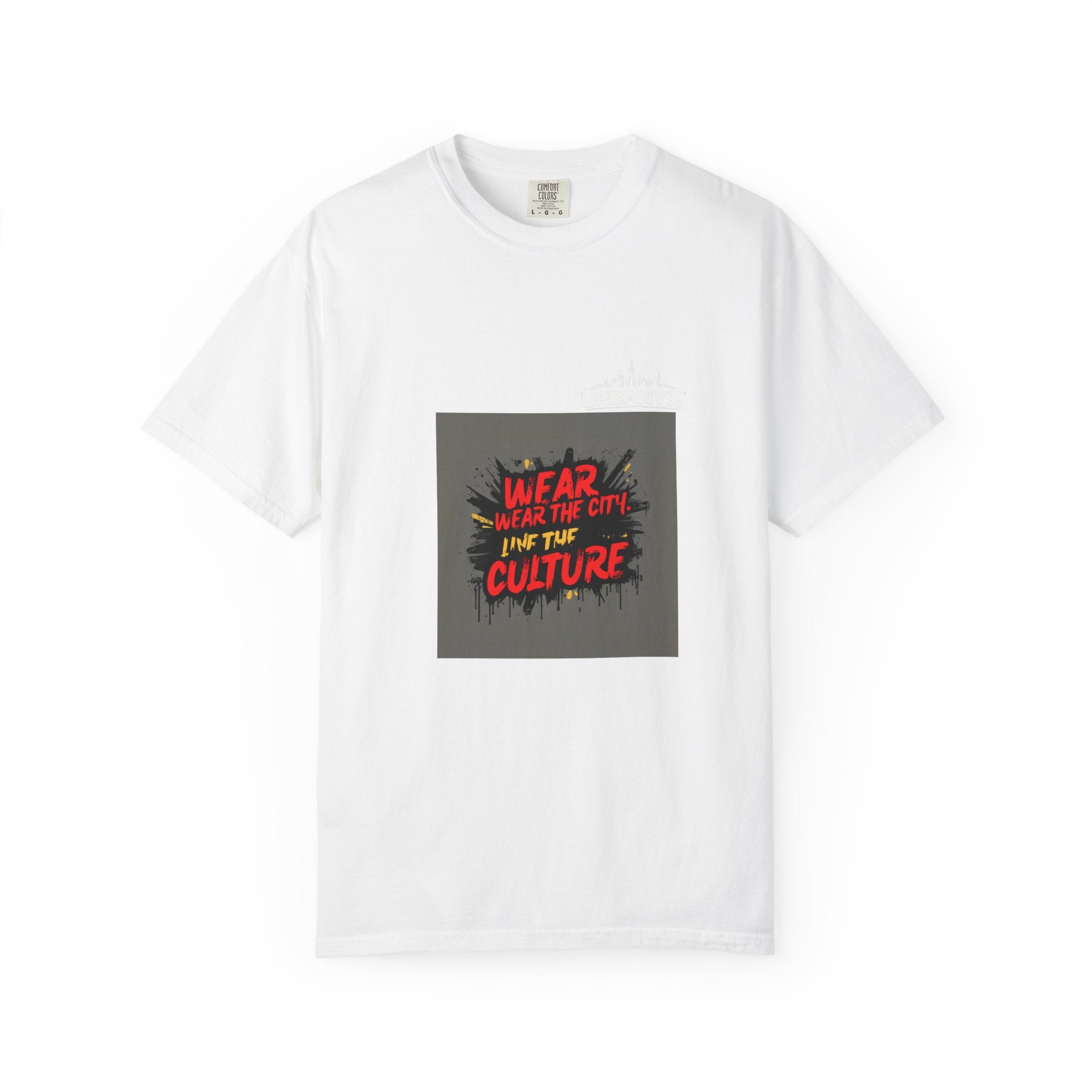 UrbanyX T-Shirt — "Wear the City, I'm the Culture" Graffiti Streetwear Tee