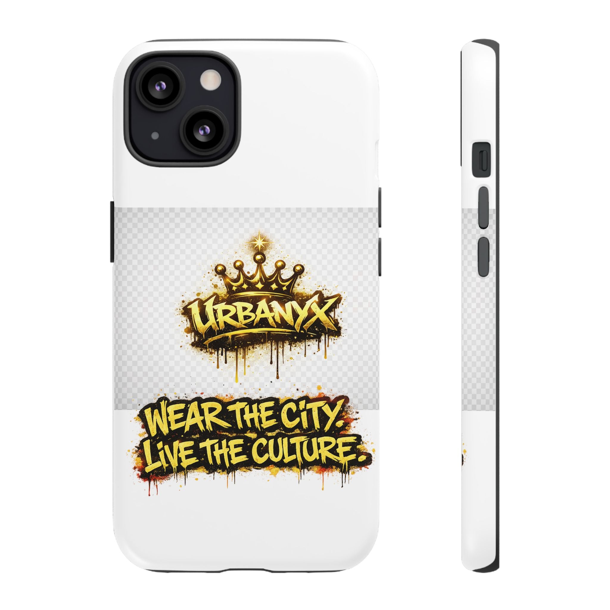 Phone Case - UrbanX Graffiti "Wear the City, Live the Culture" Protective Tough Case
