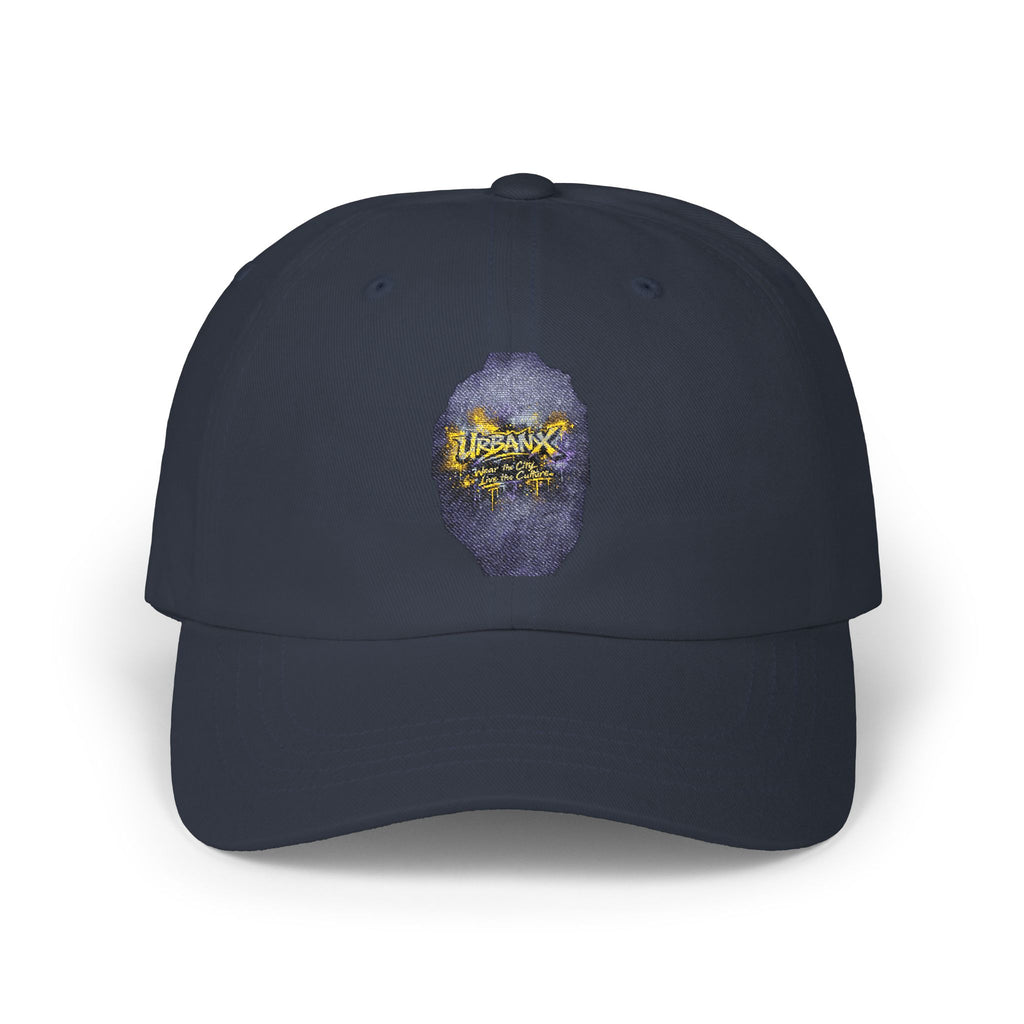 Urbanyx — Purple Glitter Jar Design "Thanks A Bunch" Embroidered Hat