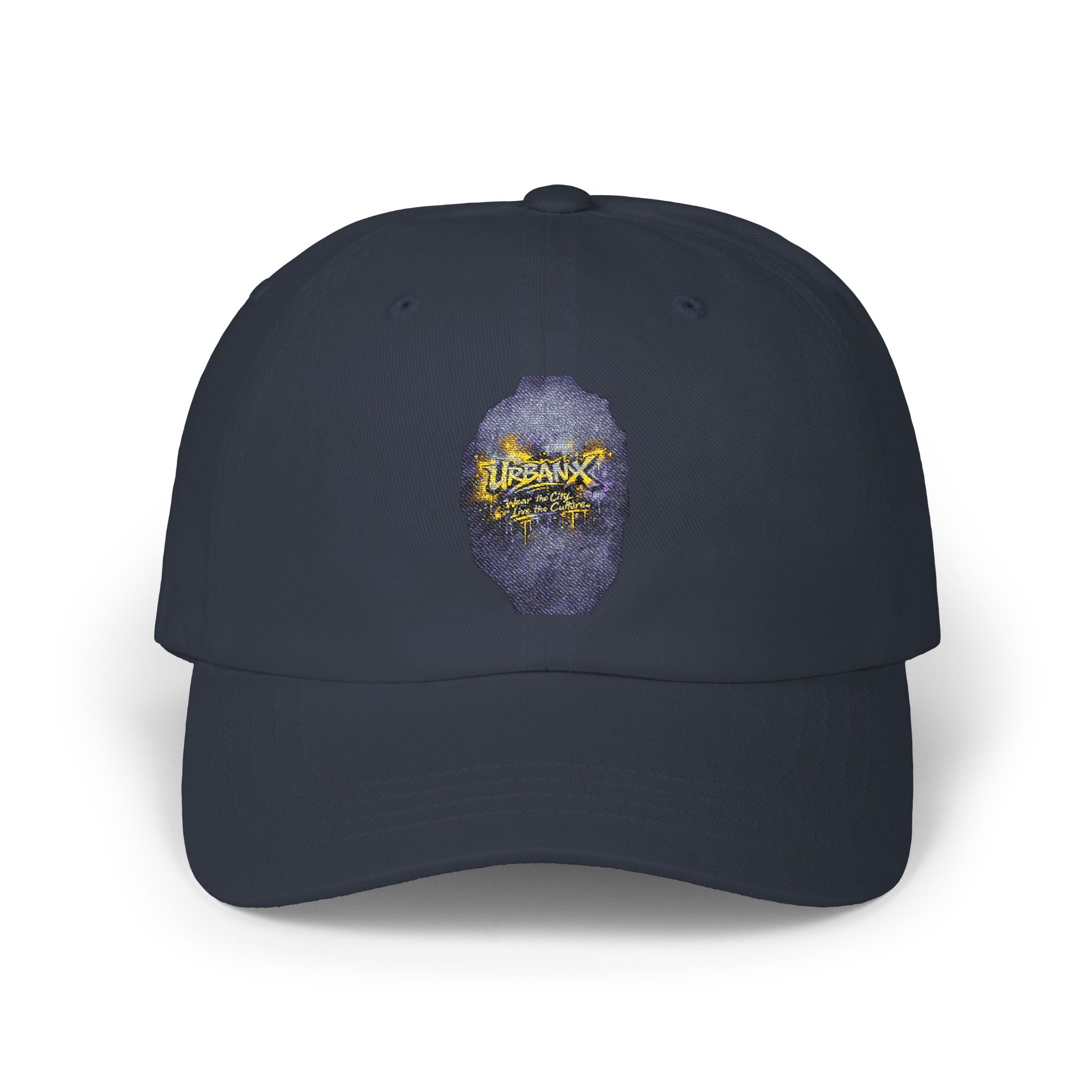 Urbanyx — Purple Glitter Jar Design "Thanks A Bunch" Embroidered Hat