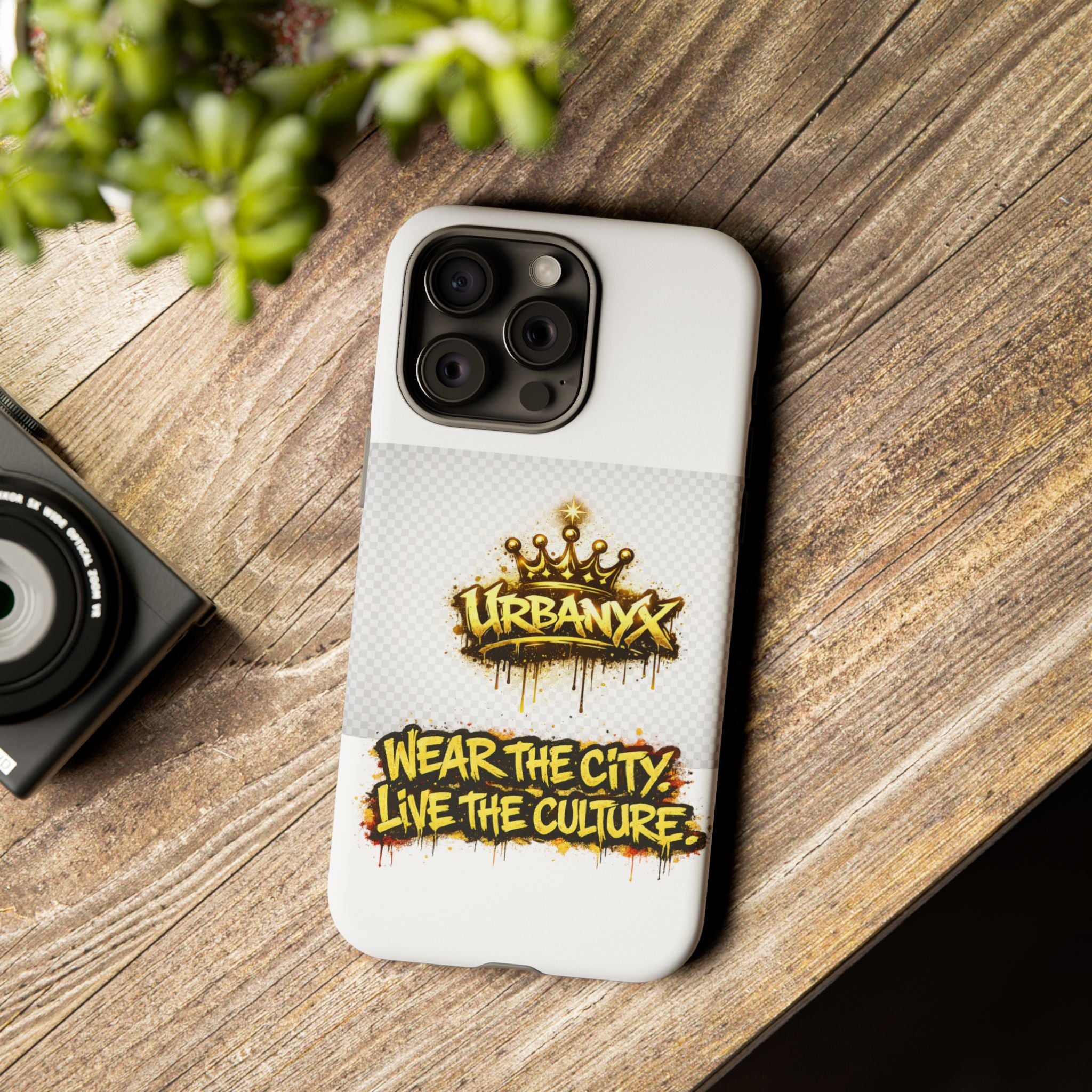 Phone Case - UrbanX Graffiti "Wear the City, Live the Culture" Protective Tough Case