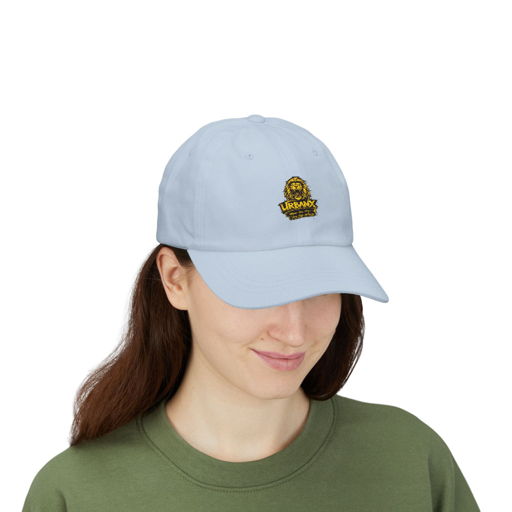 Urbanyx Dad Cap — UrbanX Lion Logo Embroidered Baseball Hat