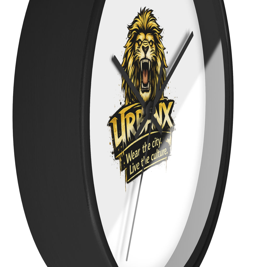 Urbanyx Wall Clock — UrbanX "Wear the city, Live the culture" Decorative Clock
