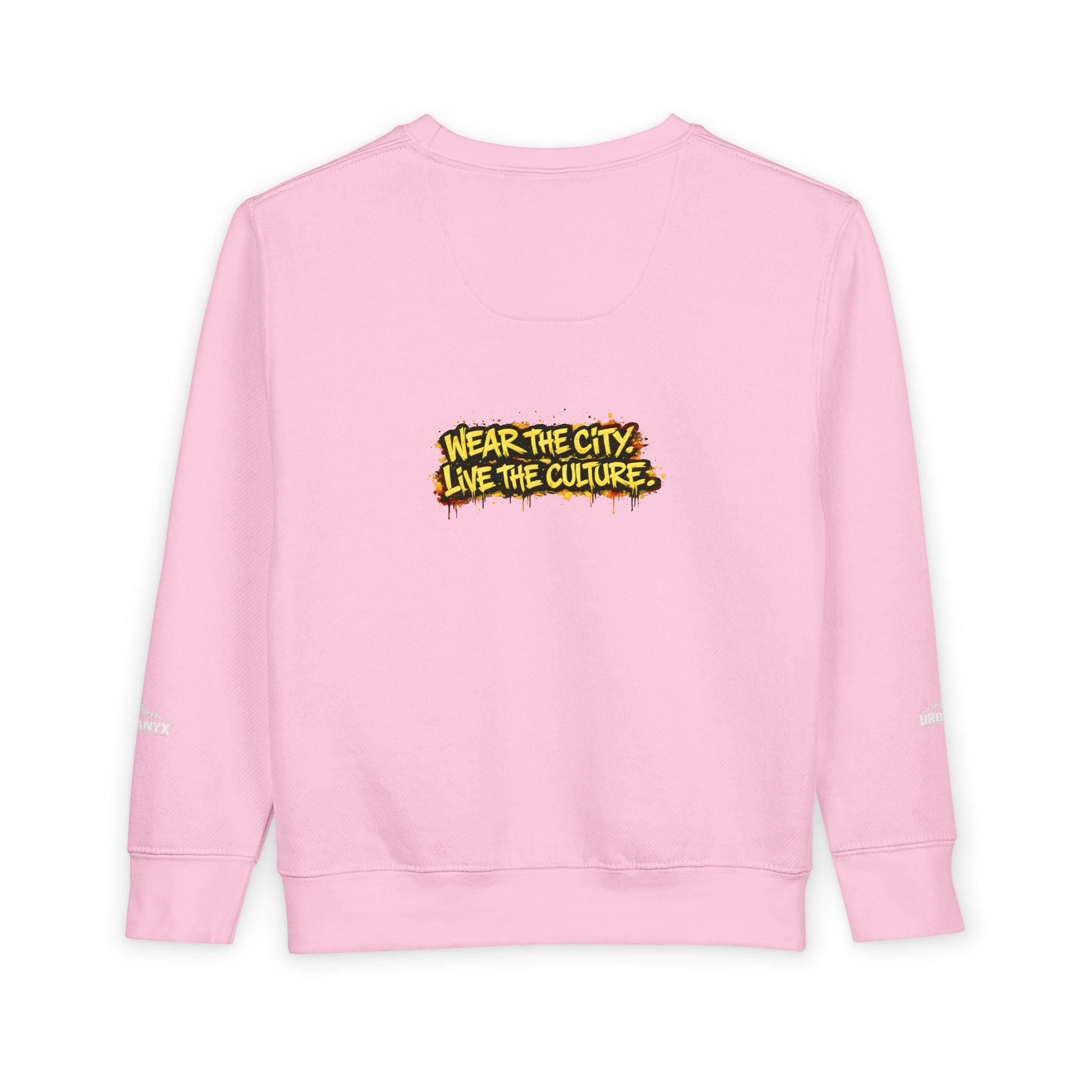 Urbanyx Toddler Sweatshirt — 'Wear the City, Live the Culture' Urban Kids Crewneck