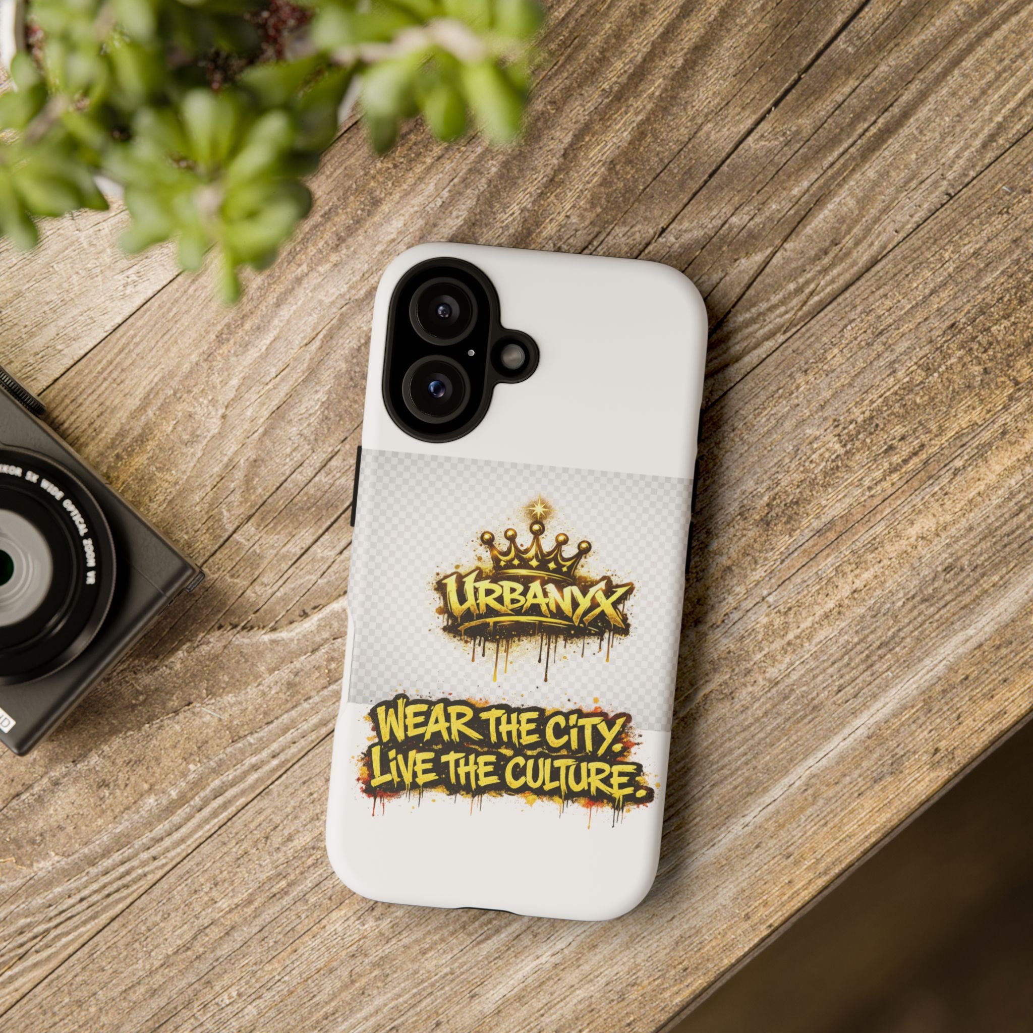Phone Case - UrbanX Graffiti "Wear the City, Live the Culture" Protective Tough Case