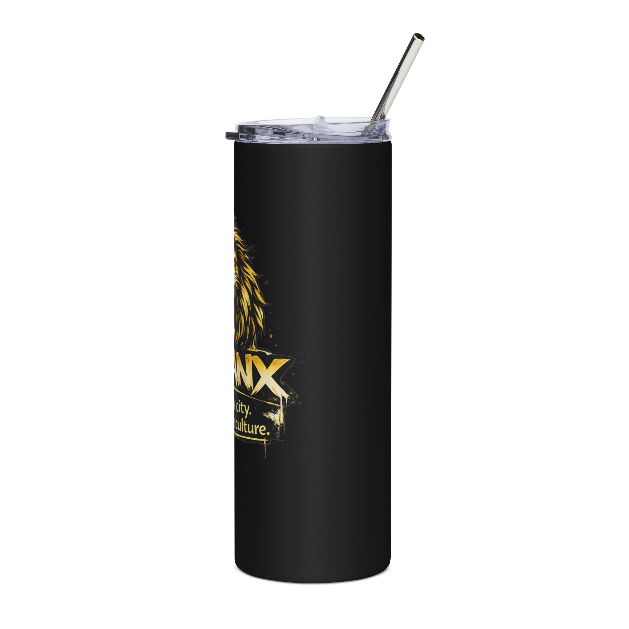 Urbanyx Tumbler — UrbanX Lion Logo 20oz Stainless Steel Travel Cup