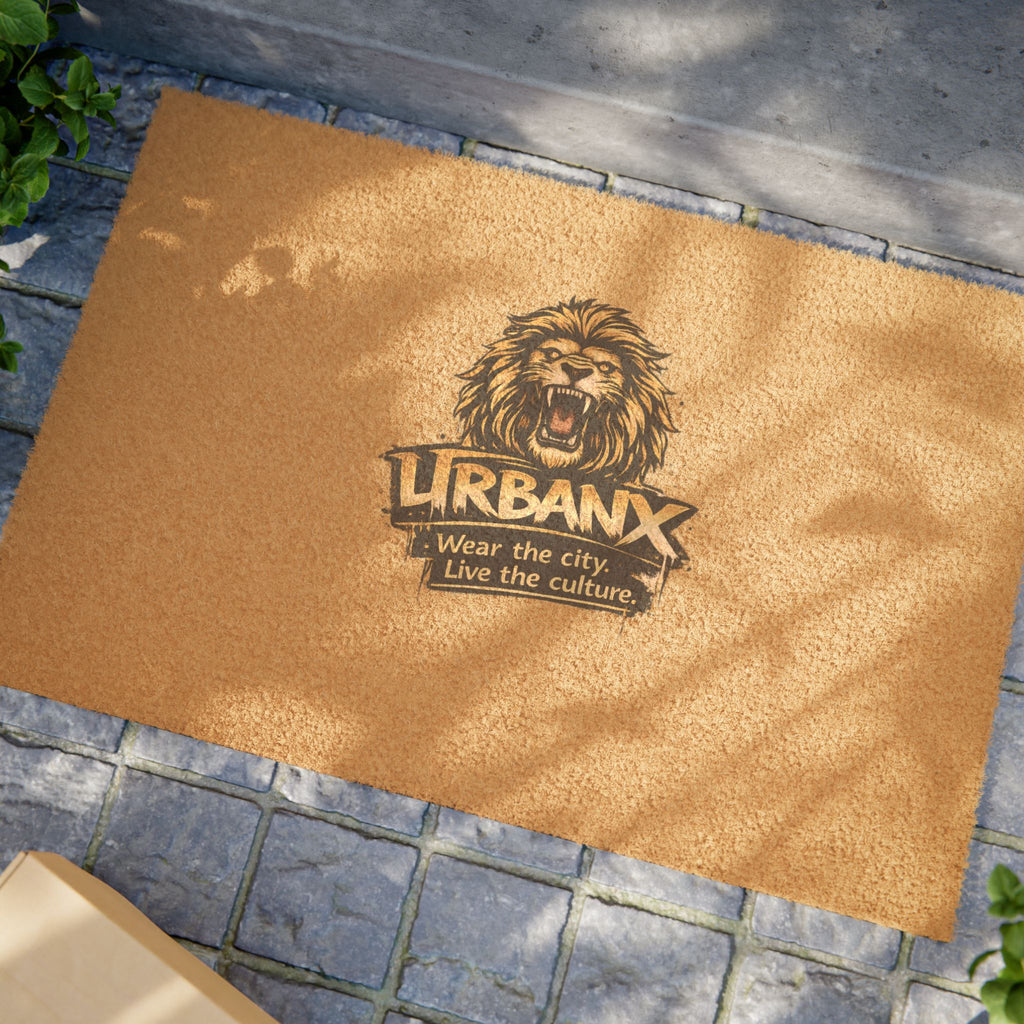 Urbanyx Doormat — UrbanX Lion Logo Coir Welcome Mat