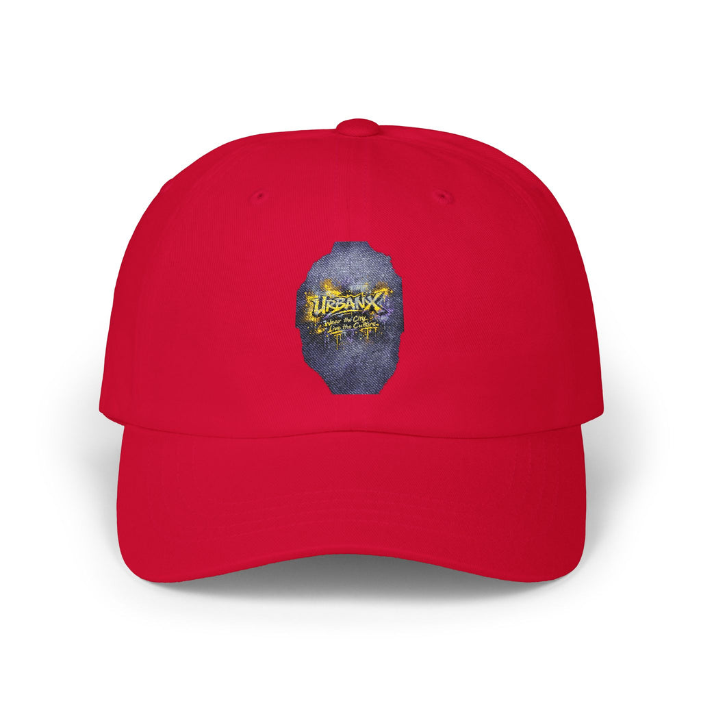 Urbanyx — Purple Glitter Jar Design "Thanks A Bunch" Embroidered Hat
