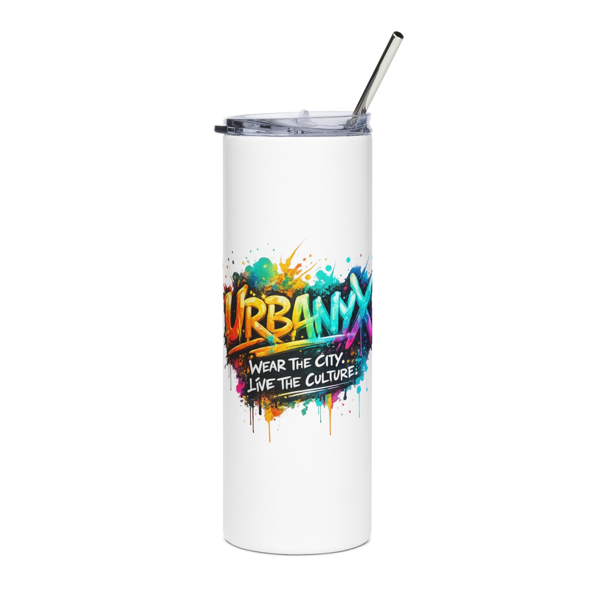 Urbanyx Graffiti 20oz Stainless Tumbler — "Wear the City, Live the Culture"