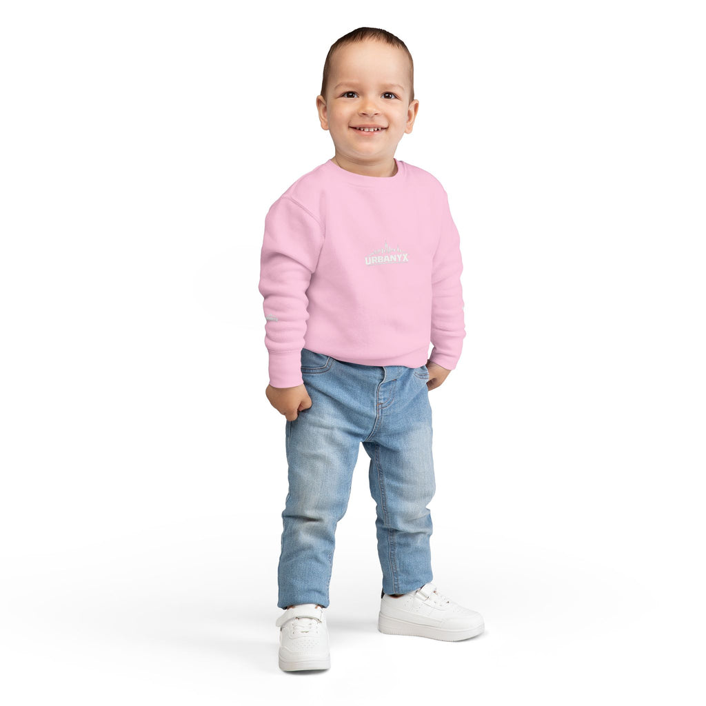 Urbanyx Toddler Sweatshirt — 'Wear the City, Live the Culture' Urban Kids Crewneck
