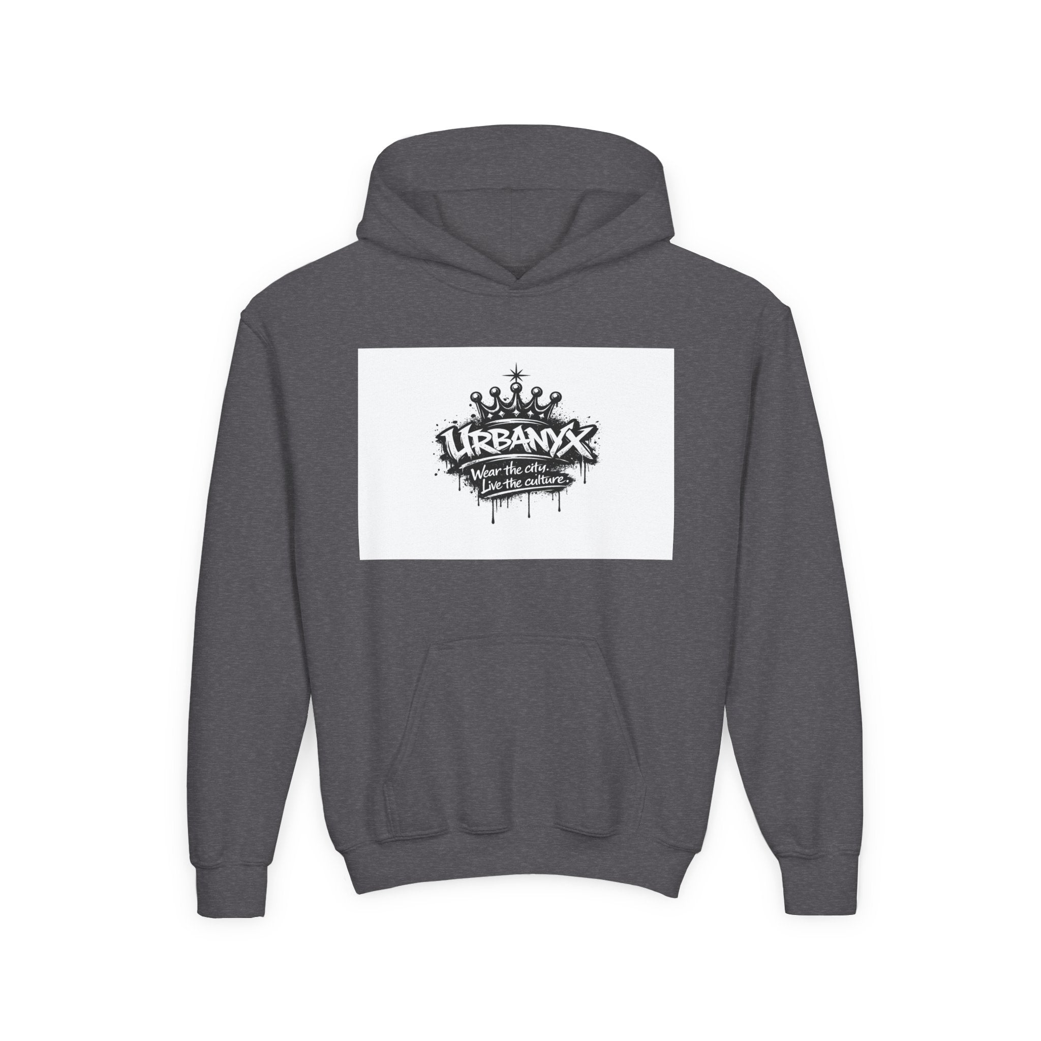 Urbanyx Youth Hoodie with Urban Graffiti 'UrbanX' Logo