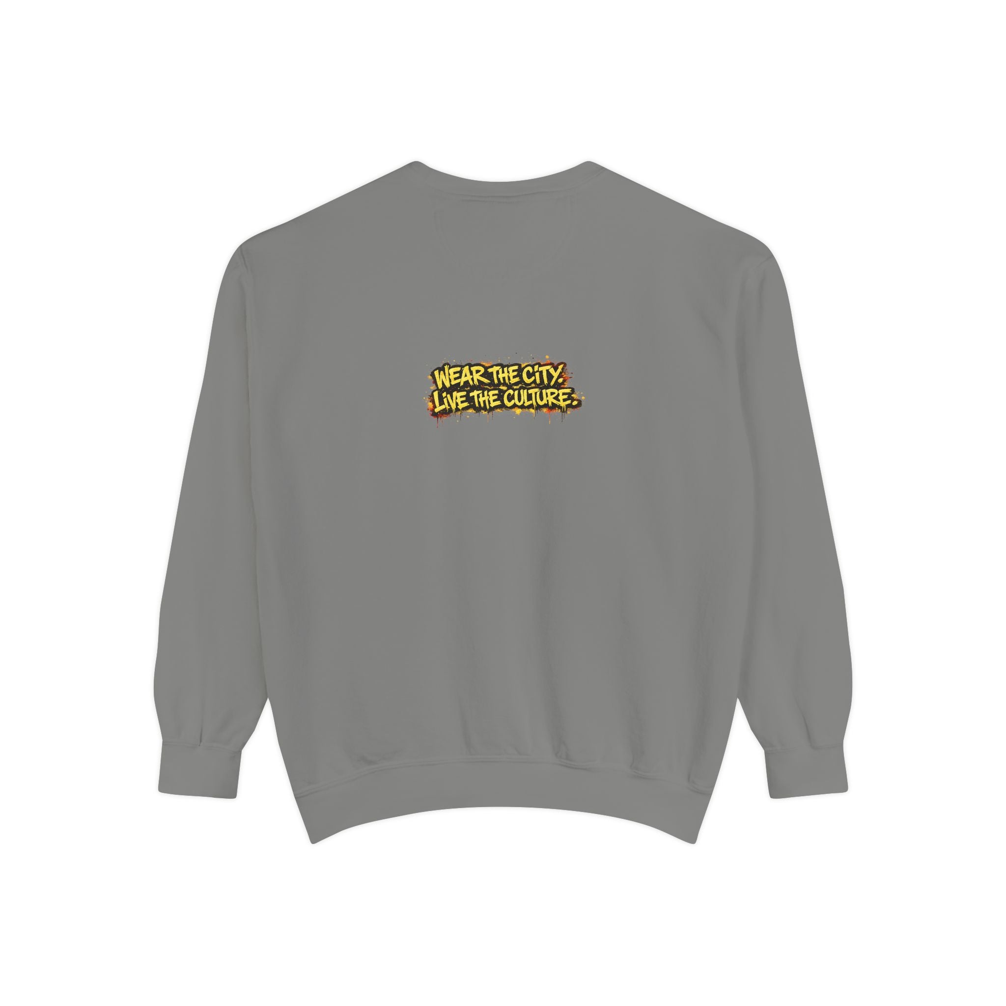 Urbanyx City Crewneck Sweatshirt — "Wear The City, Like The Culture" Graphic