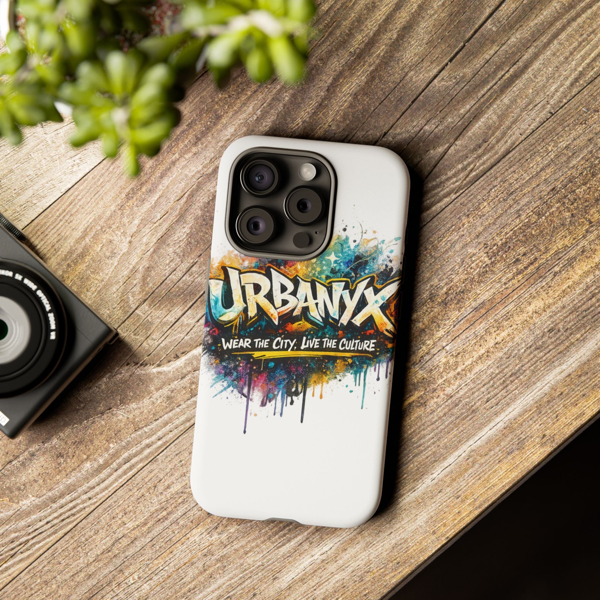 Urbanyx Graffiti Tough Phone Case — 'Wear the City, Live the Culture'