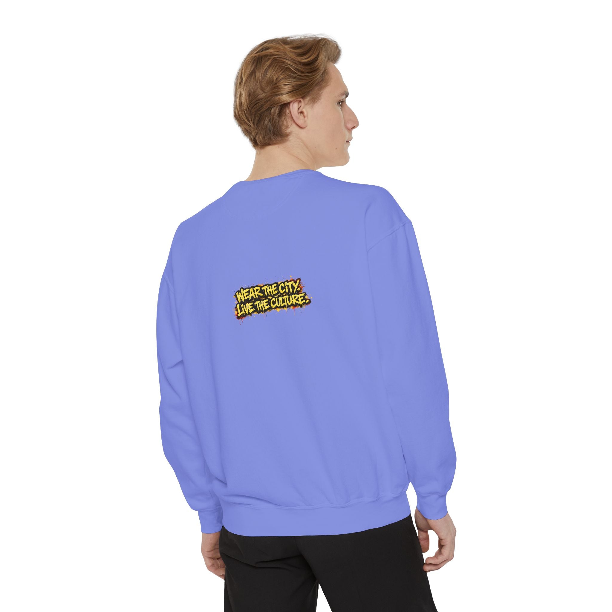 Urbanyx City Crewneck Sweatshirt — "Wear The City, Like The Culture" Graphic