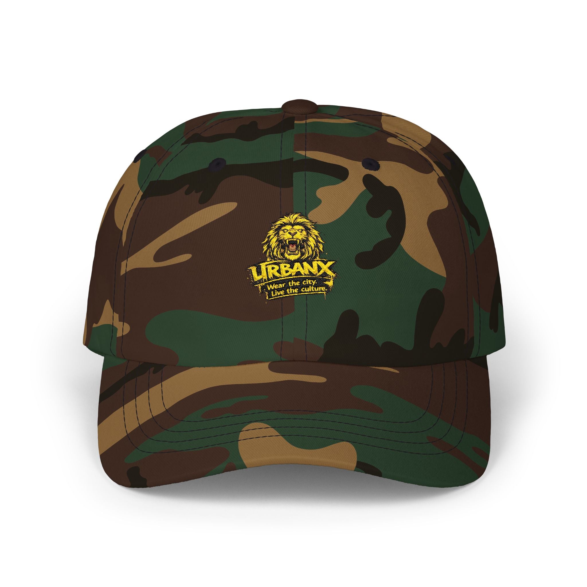 Urbanyx Dad Cap — UrbanX Lion Logo Embroidered Baseball Hat