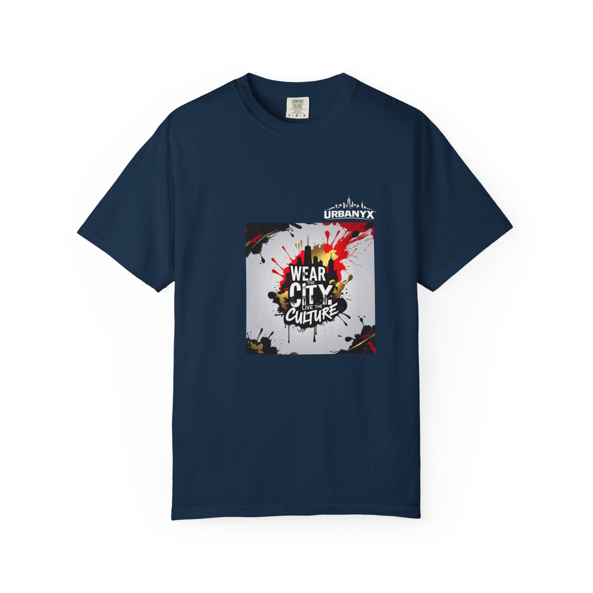 UrbanyX City Culture Splash T-Shirt — "Wear City Culture" Graphic Tee