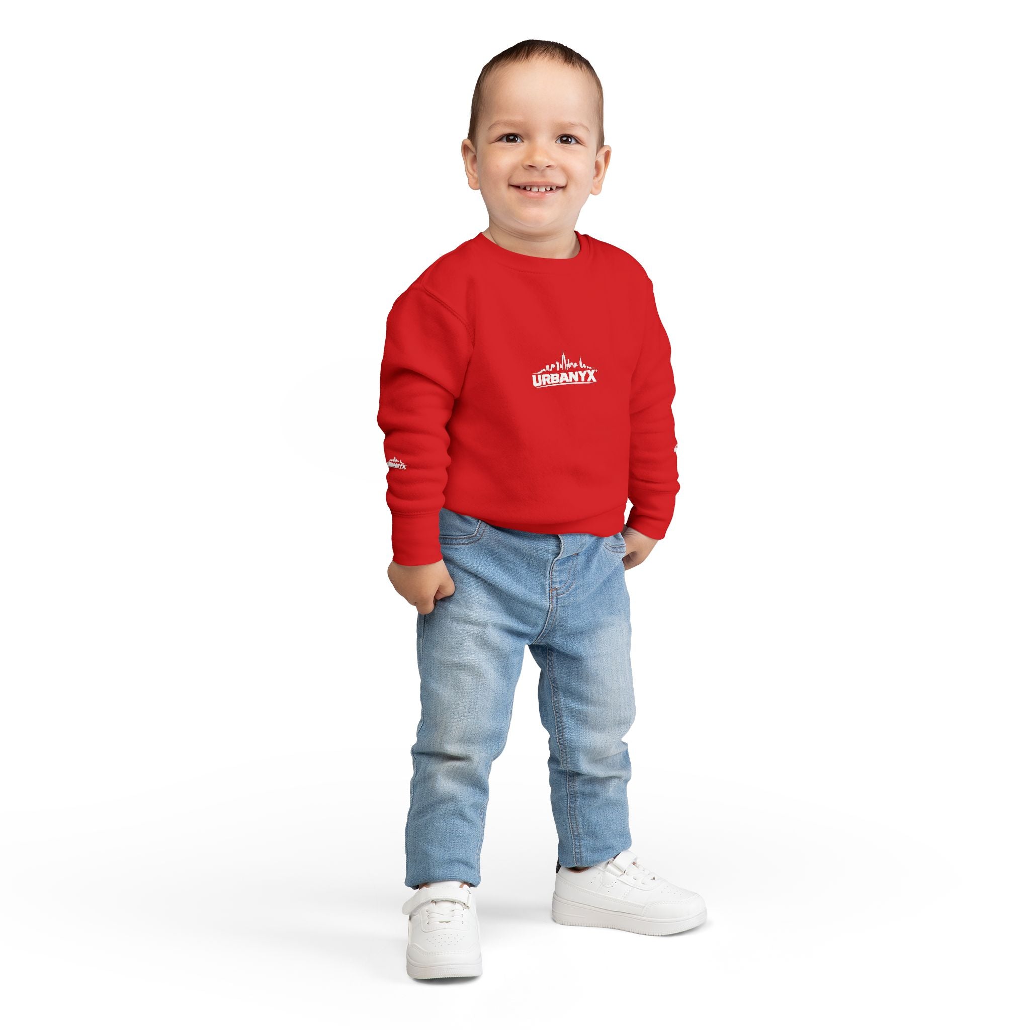 Urbanyx Toddler Sweatshirt — 'Wear the City, Live the Culture' Urban Kids Crewneck