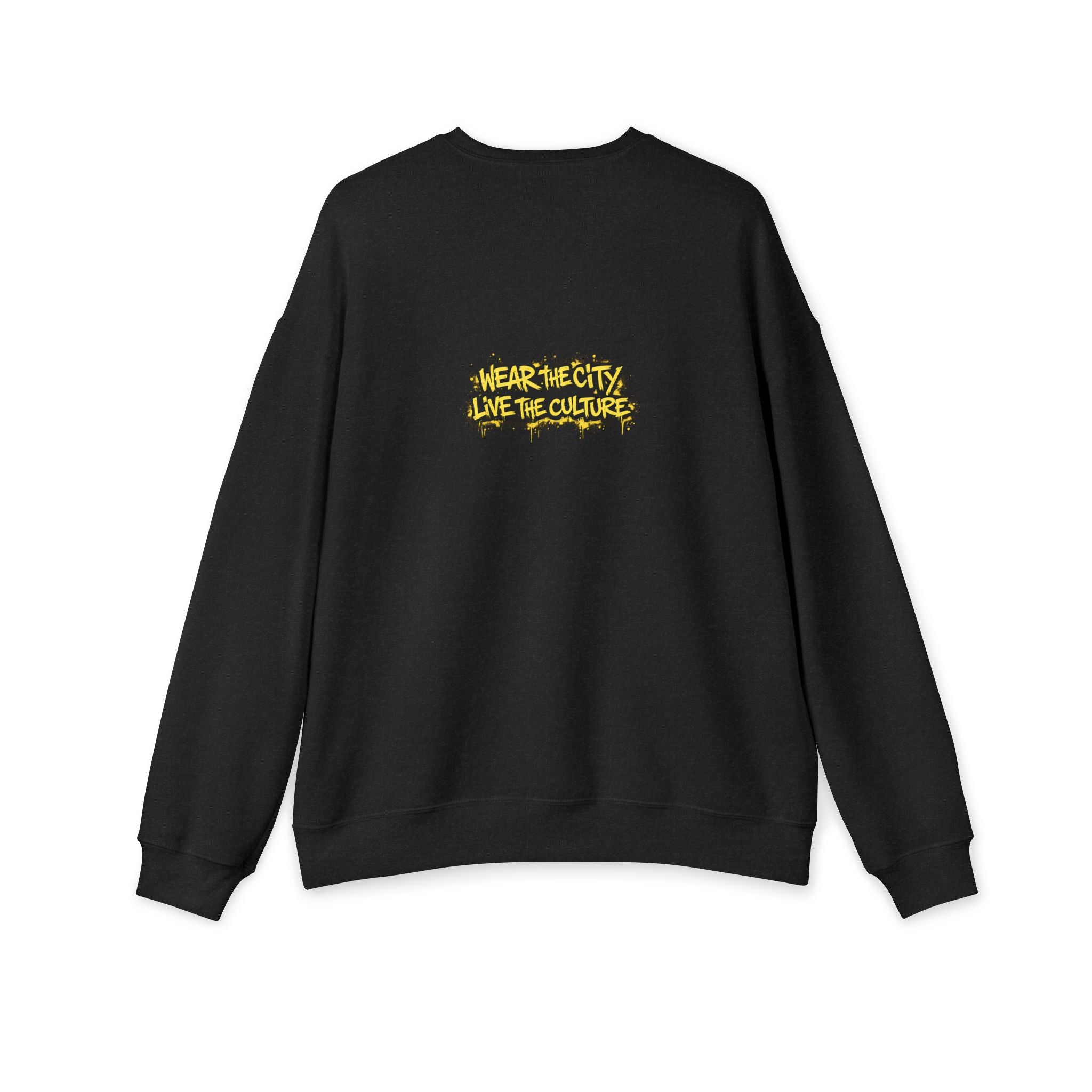 UrbanyX Streetwear Sweatshirt — "Wear the City, Live the Culture" Graphic Crewneck