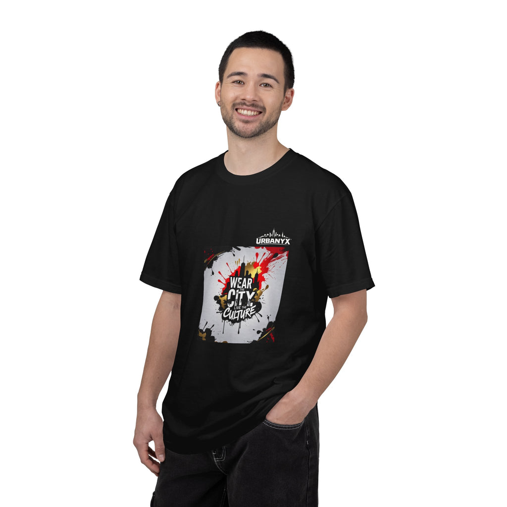 UrbanyX City Culture Splash T-Shirt — "Wear City Culture" Graphic Tee