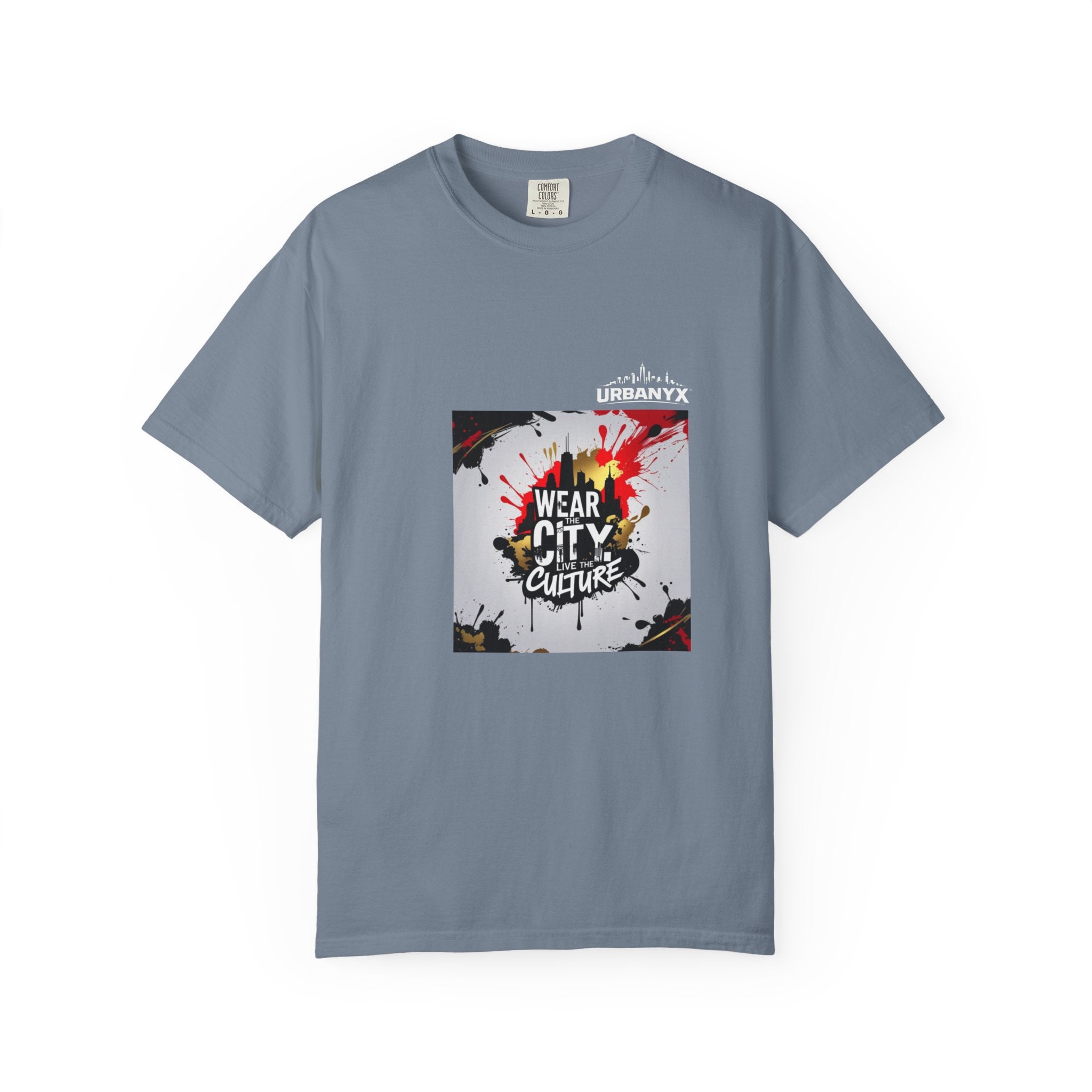 UrbanyX City Culture Splash T-Shirt — "Wear City Culture" Graphic Tee