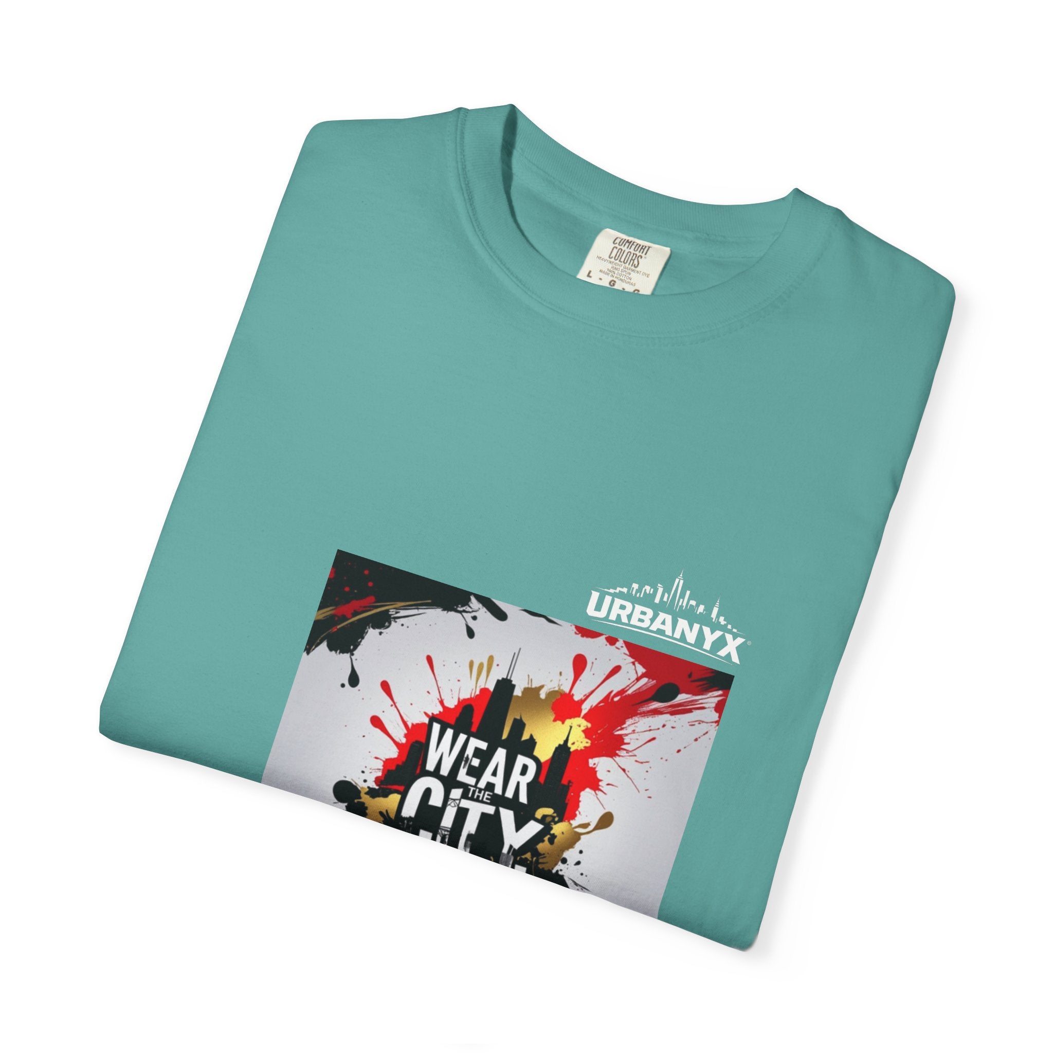 UrbanyX City Culture Splash T-Shirt — "Wear City Culture" Graphic Tee