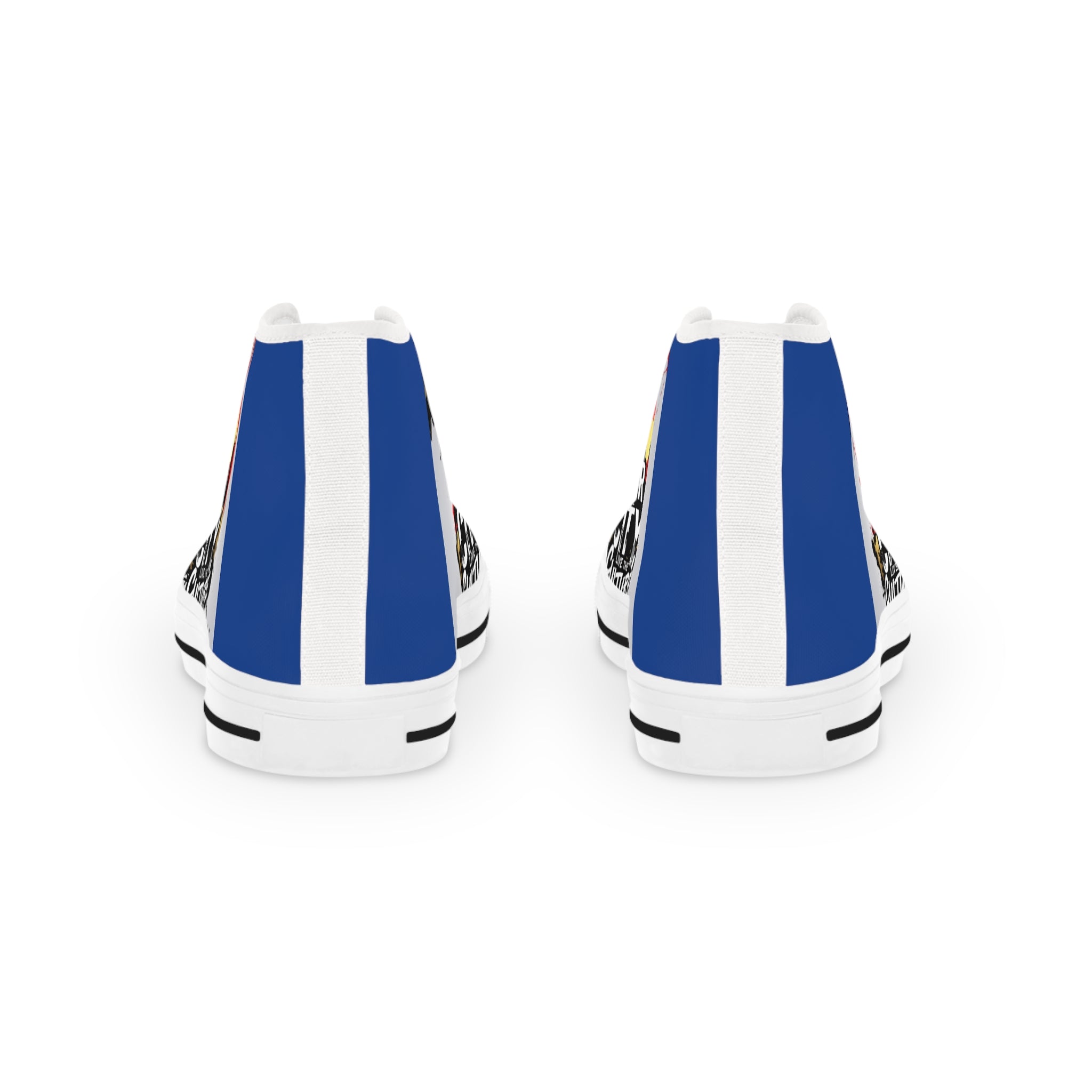 High Top Sneakers — 'We Are City Culture' Street Art Men's Sneakers