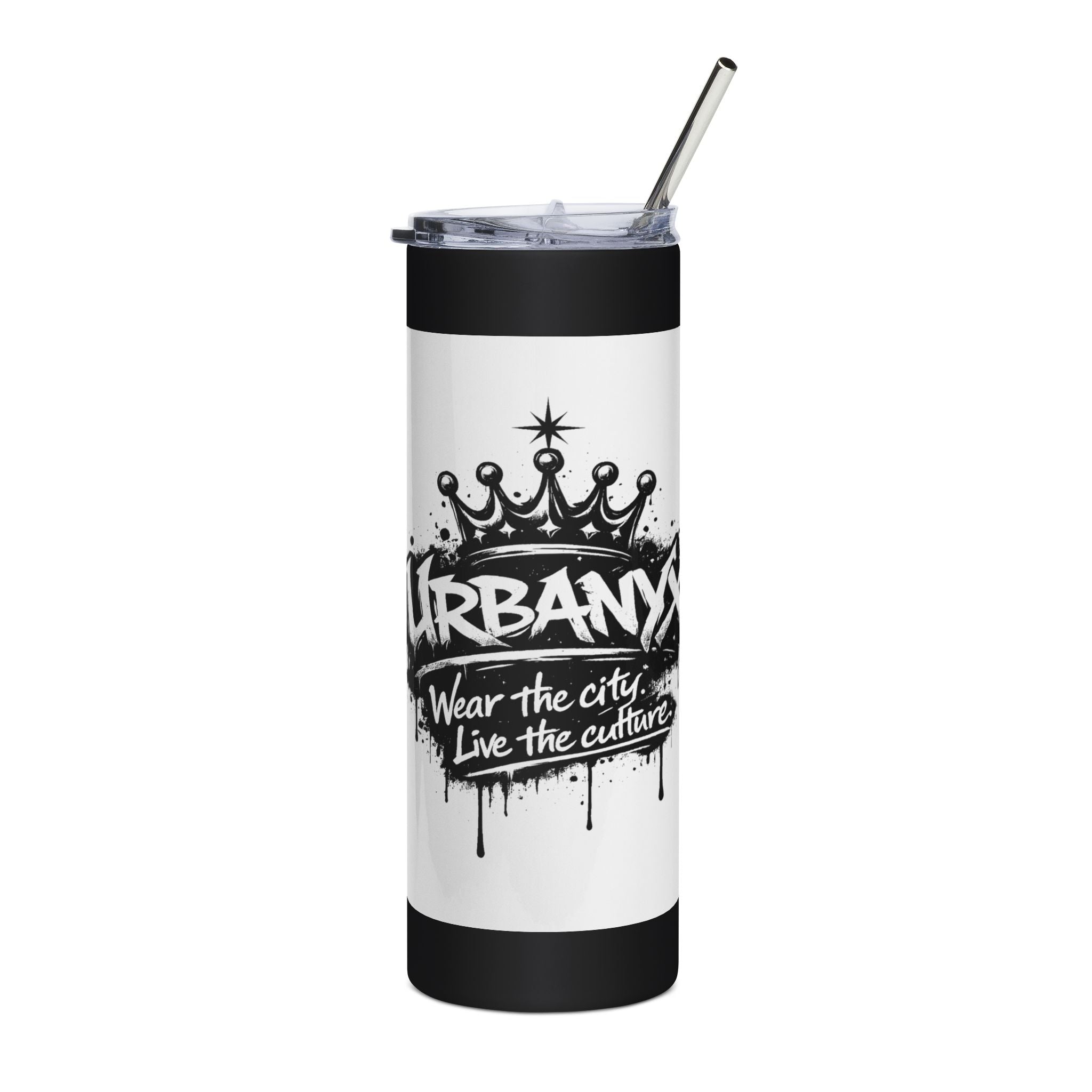 Urbanyx Graffiti 20oz Stainless Tumbler — "Wear the City, Live the Culture"