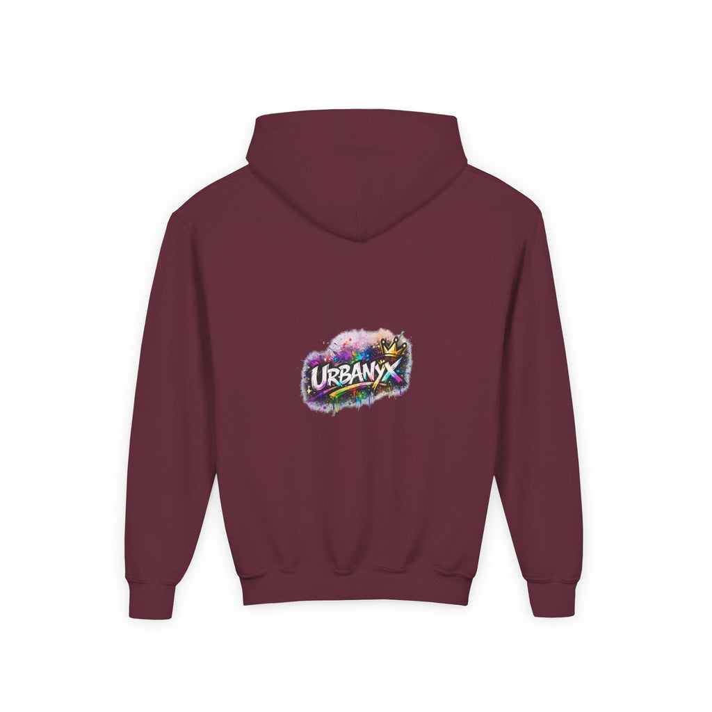 Urbanyx Youth Hoodie with Urban Graffiti 'UrbanX' Logo