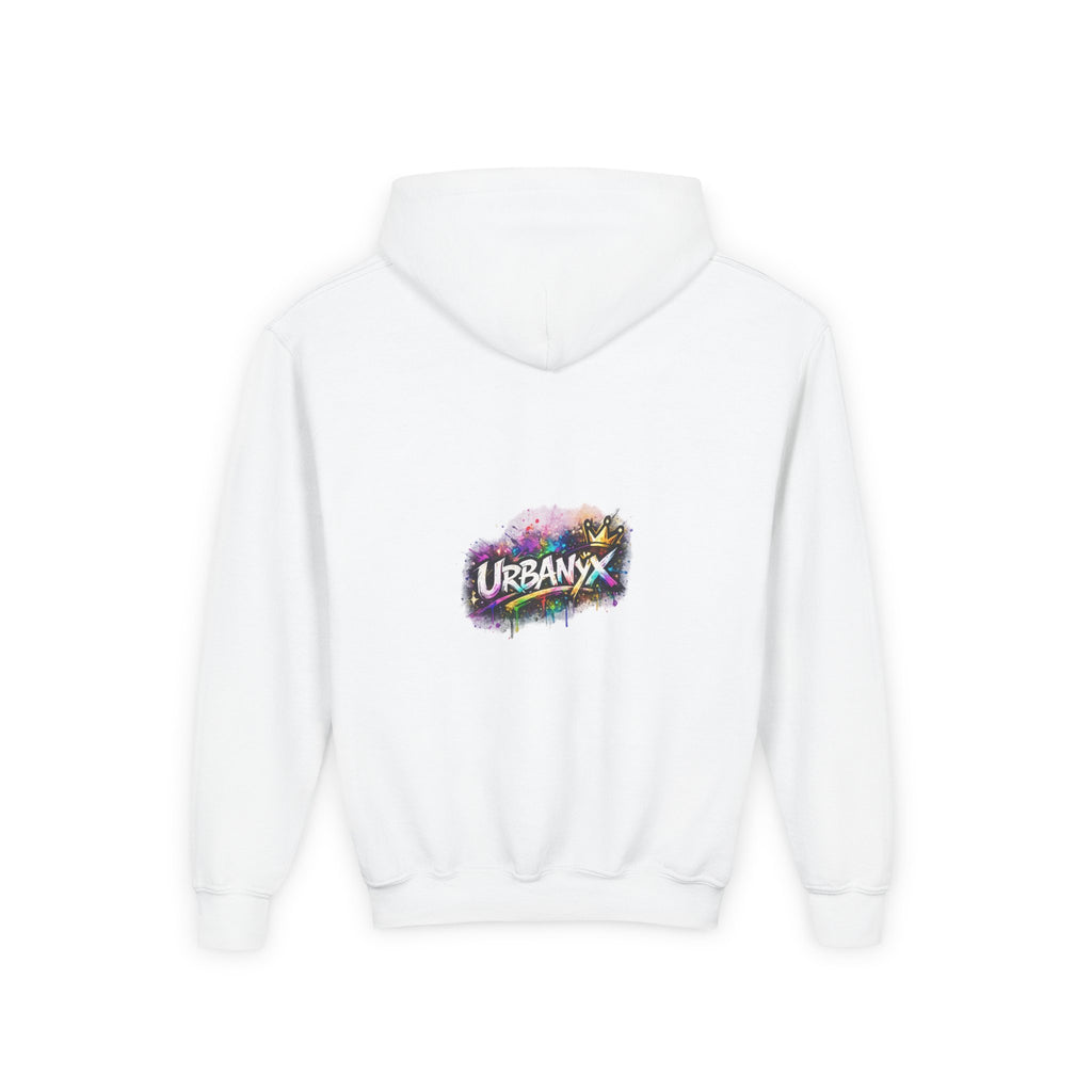 Urbanyx Youth Hoodie with Urban Graffiti 'UrbanX' Logo
